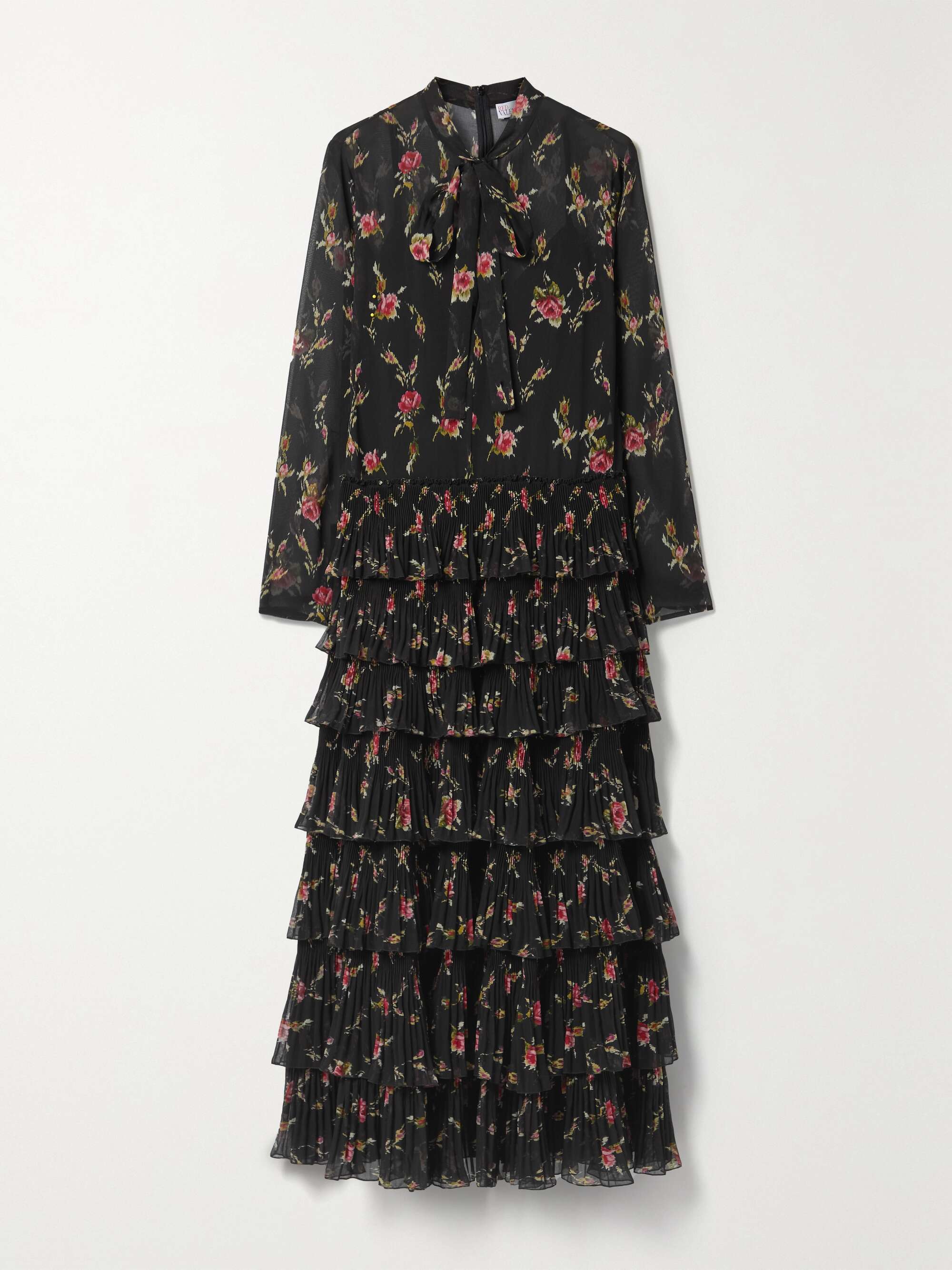 floral print chiffon