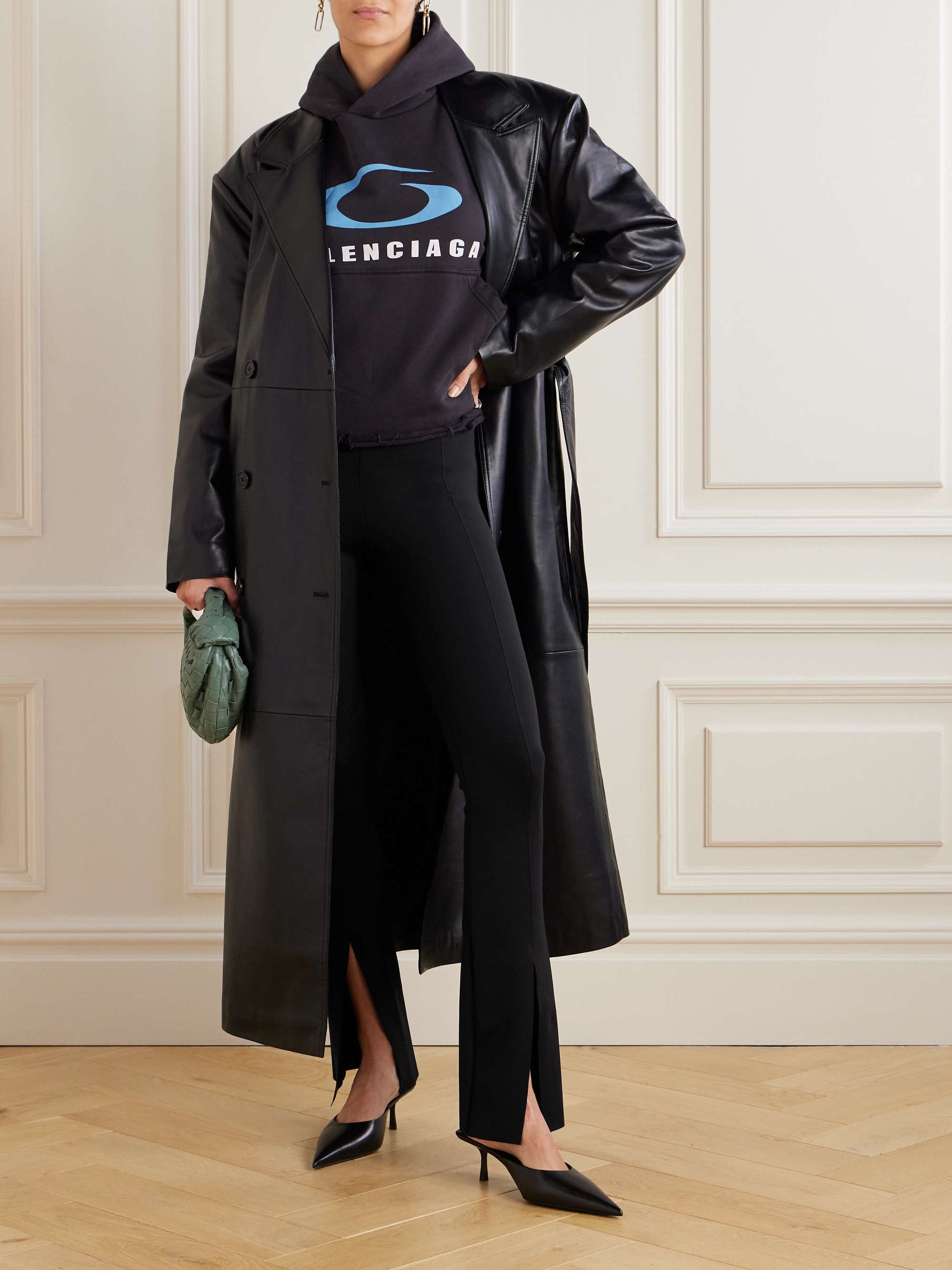 COMMANDO Pantalon évasé en néoprène