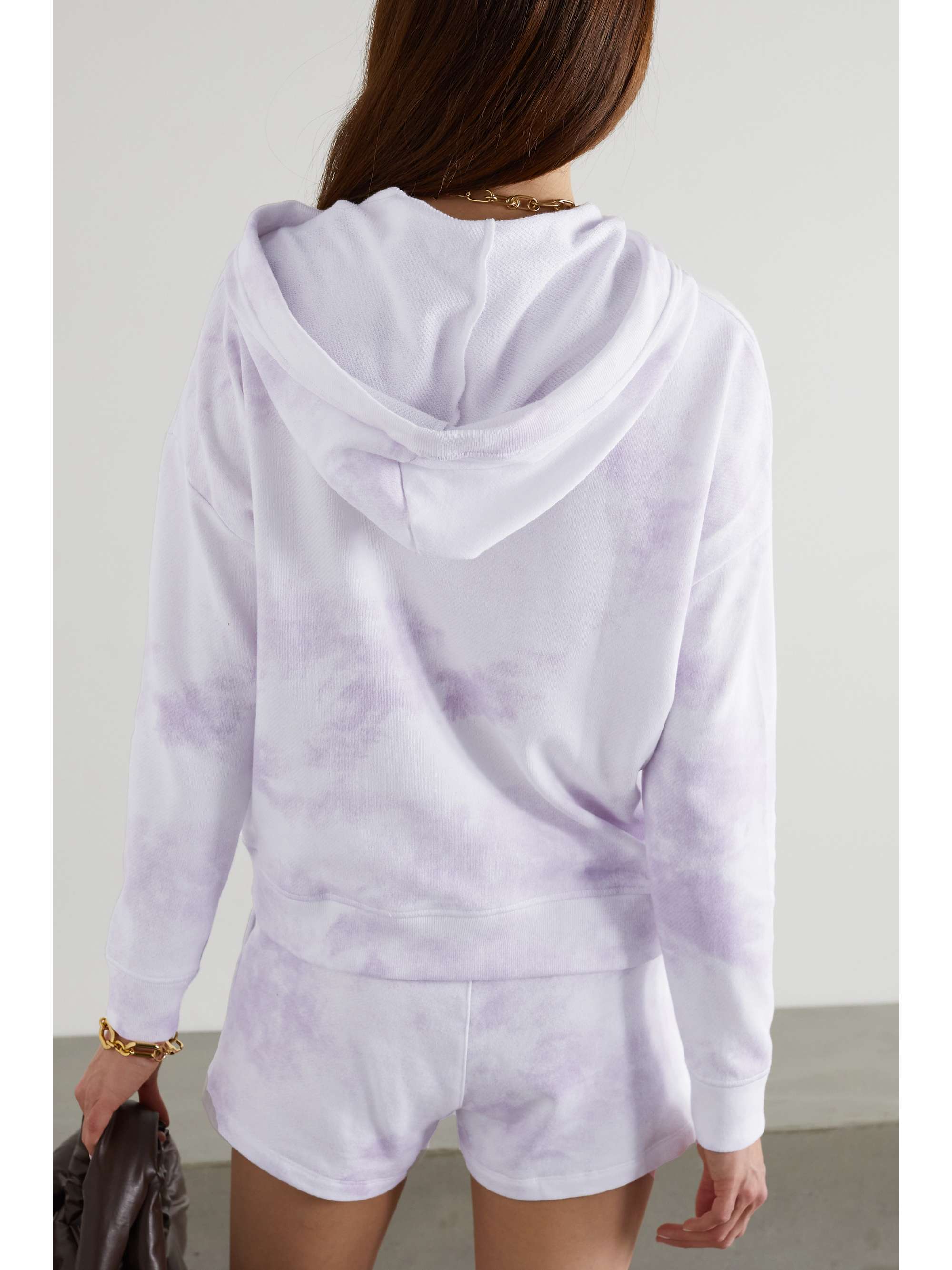 RAILS Murray tie-dyed cotton and modal-blend hoodie