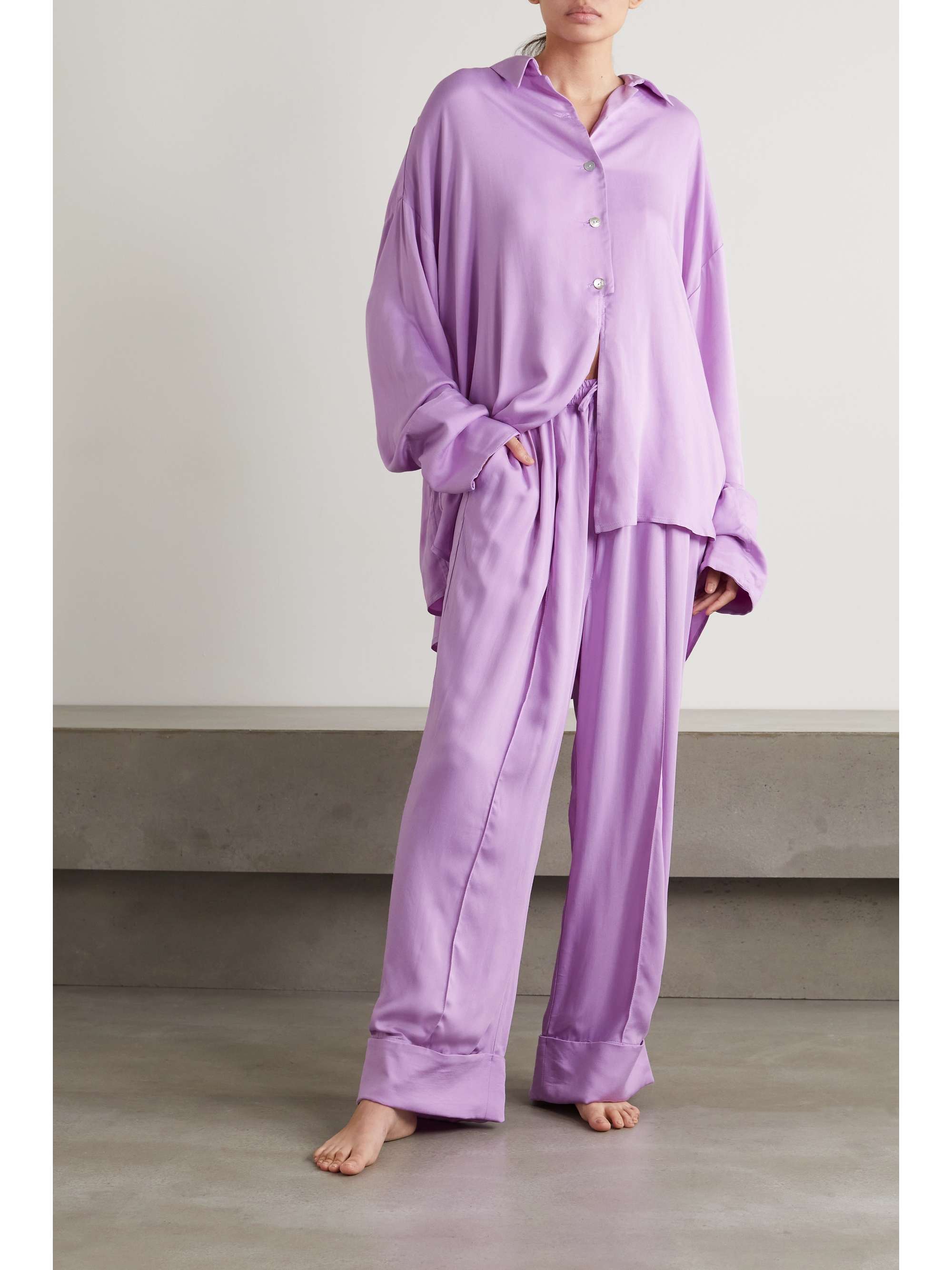 SLEEPER Crepe pajama set