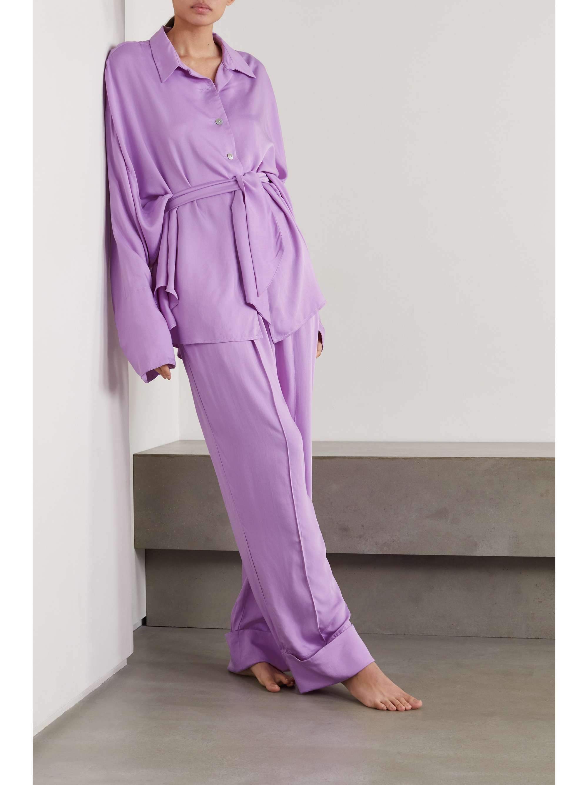 SLEEPER Crepe pajama set