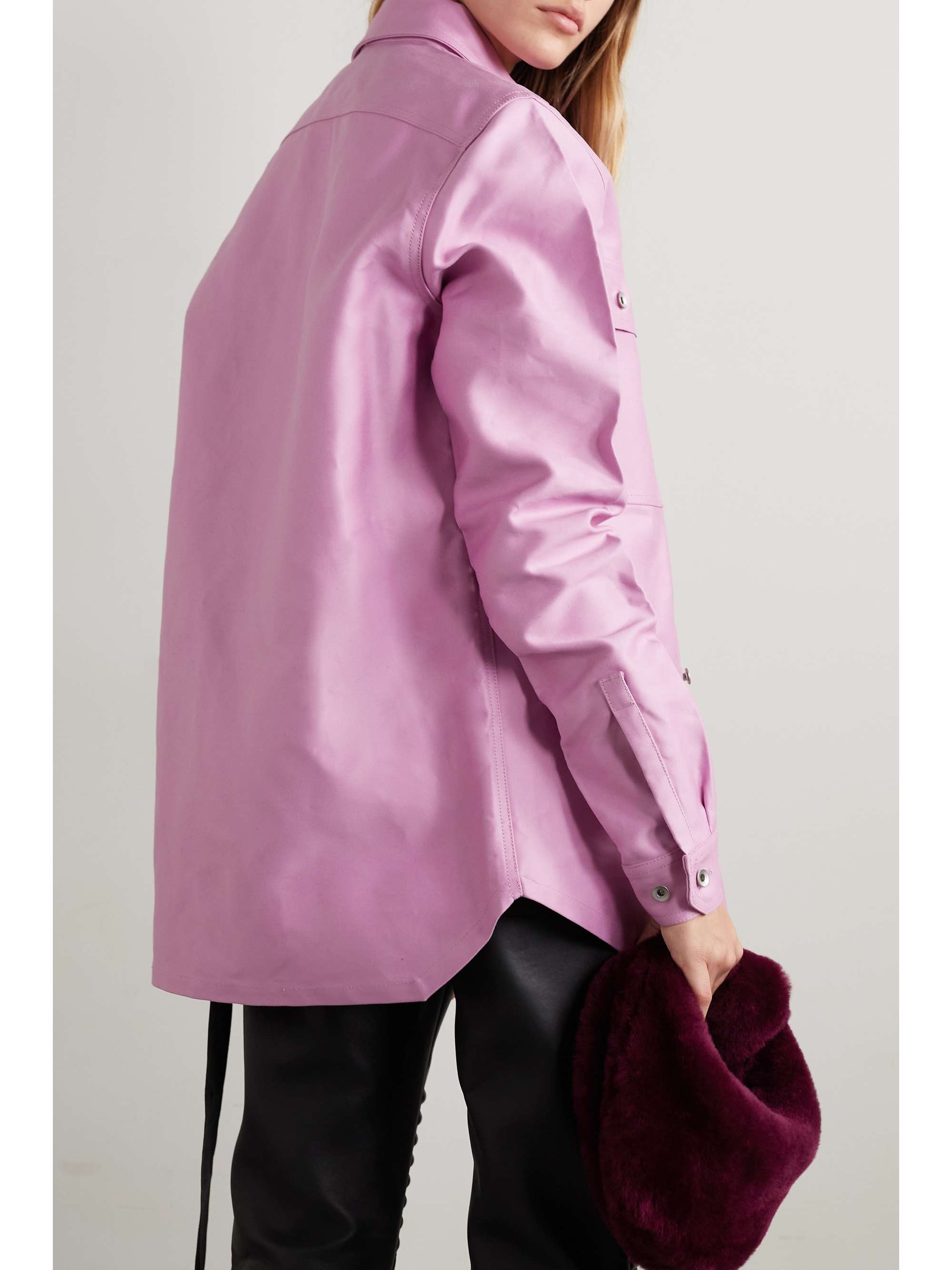 RICK OWENS Organic cotton jacket