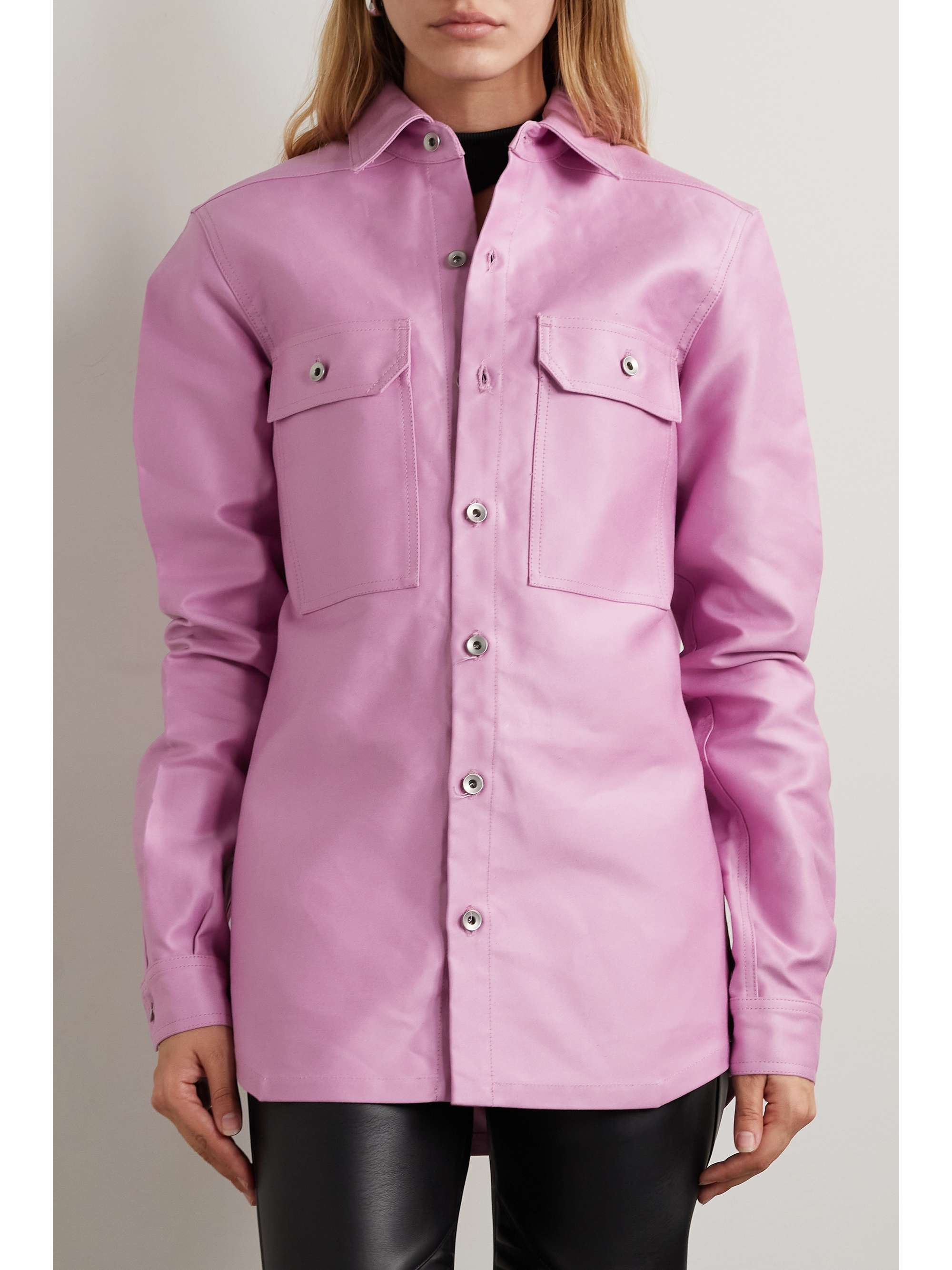 RICK OWENS Organic cotton jacket