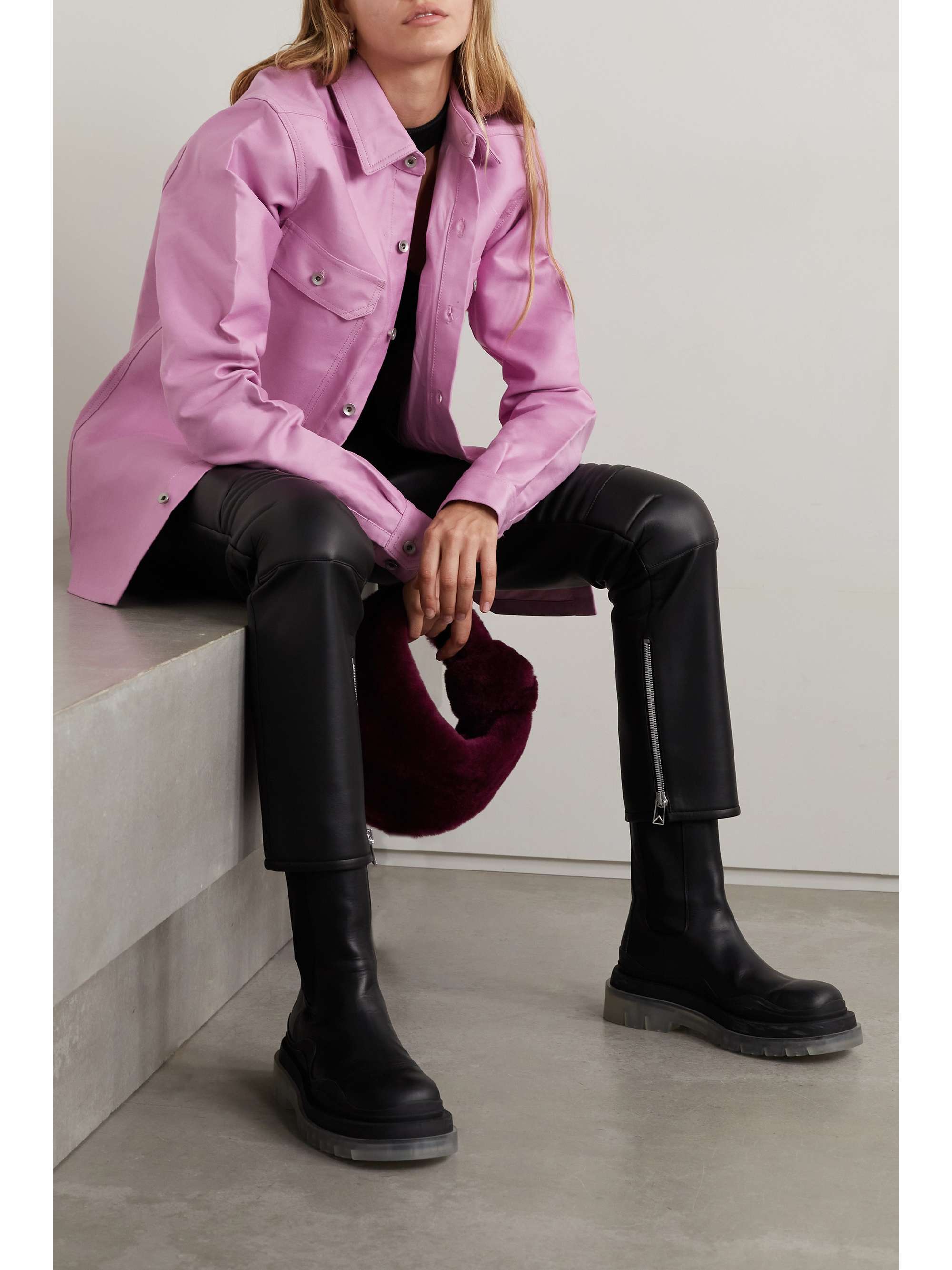 RICK OWENS Organic cotton jacket