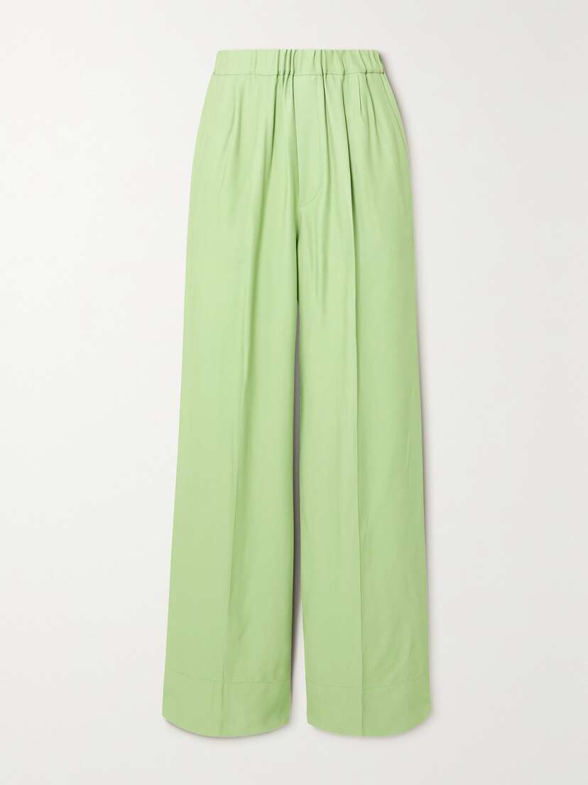 GAUCHERE Tori Twill Wide-leg Pants