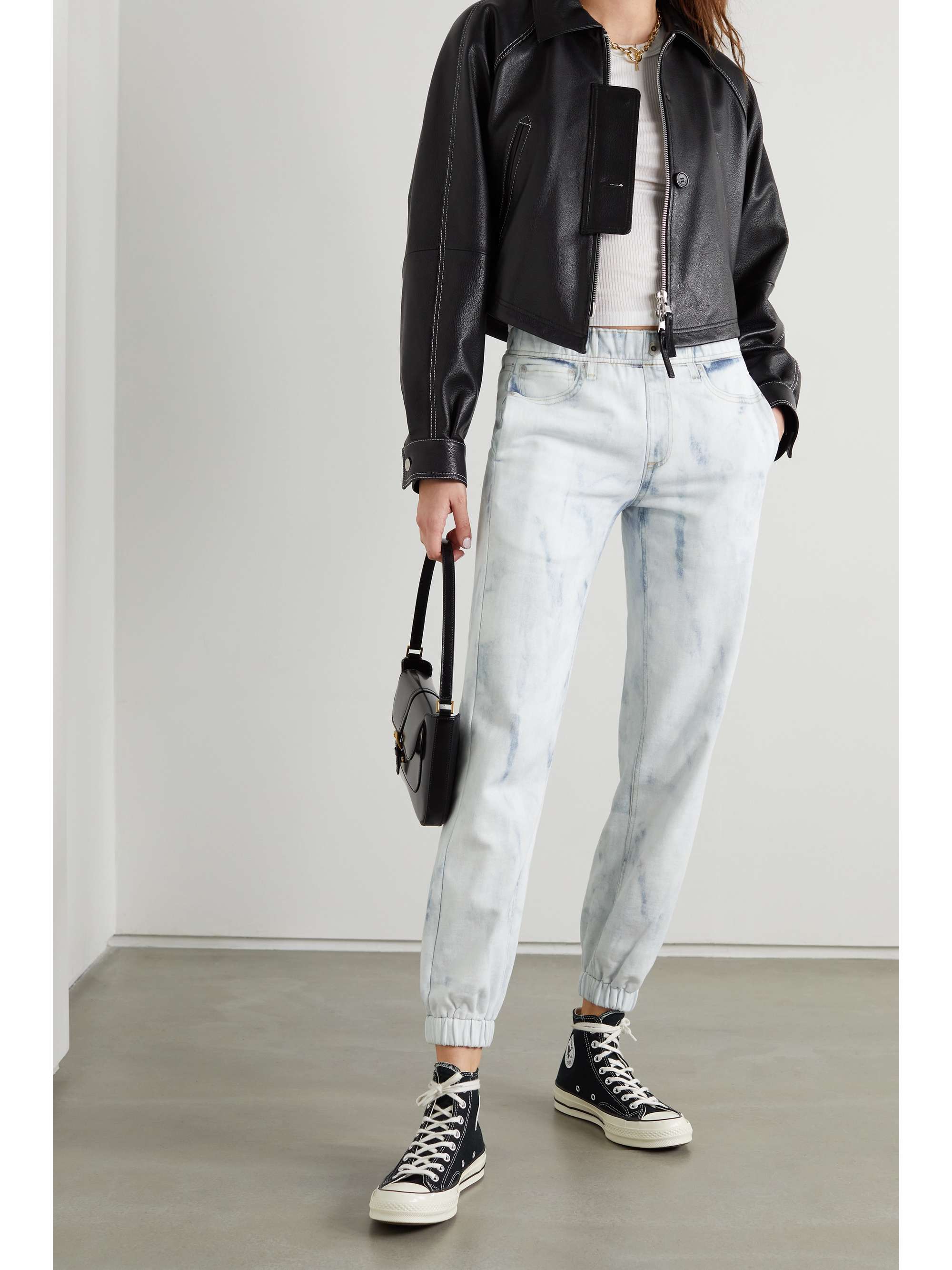 RAG & BONE Miramar printed cotton-jersey track pants