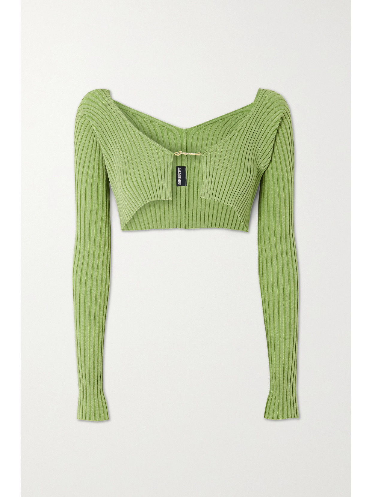 Jacquemus Green La Montagne 'le Cardigan Alzou' Cardigan