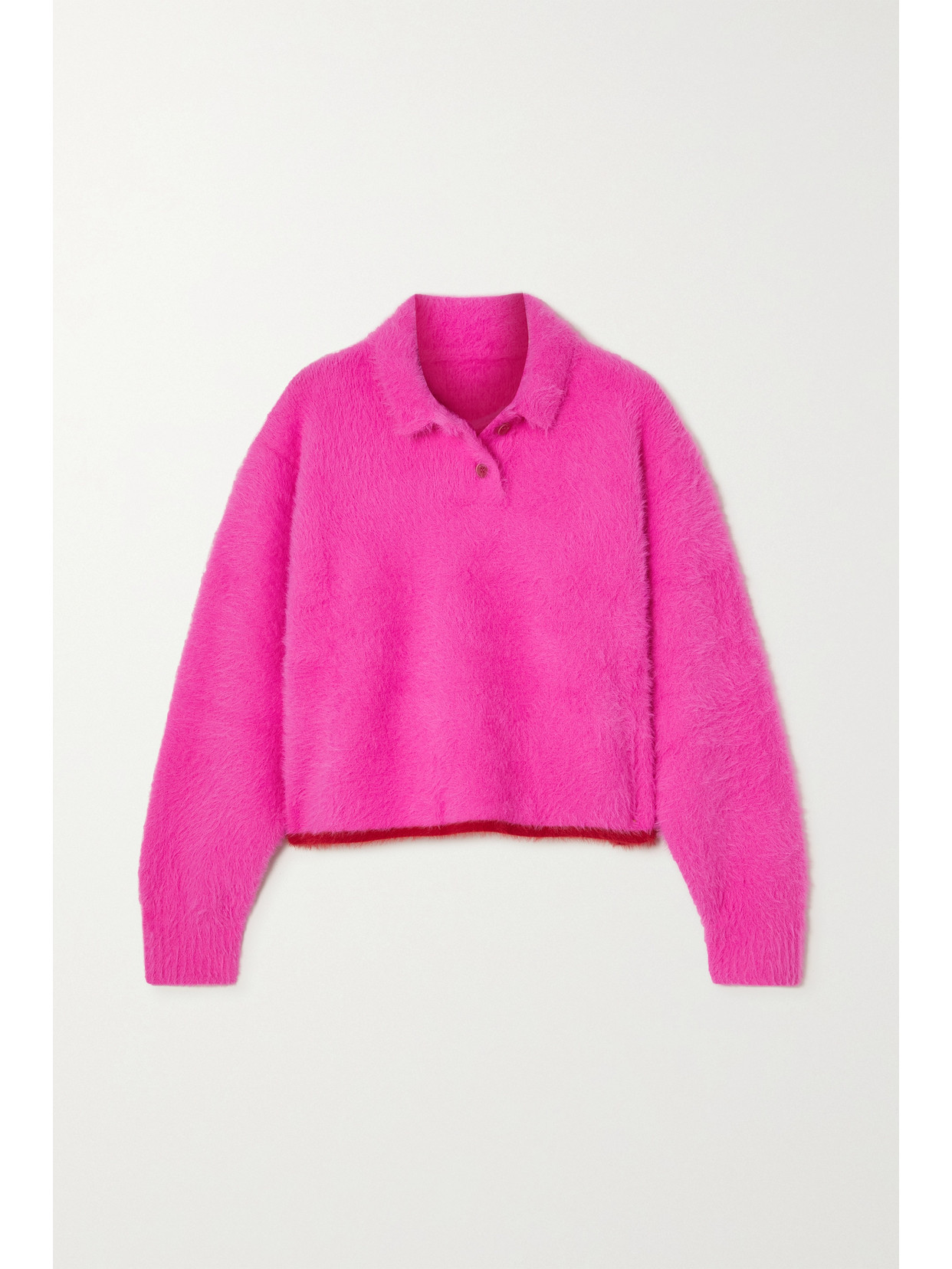 JACQUEMUS NEVE STRETCH-KNIT SWEATER