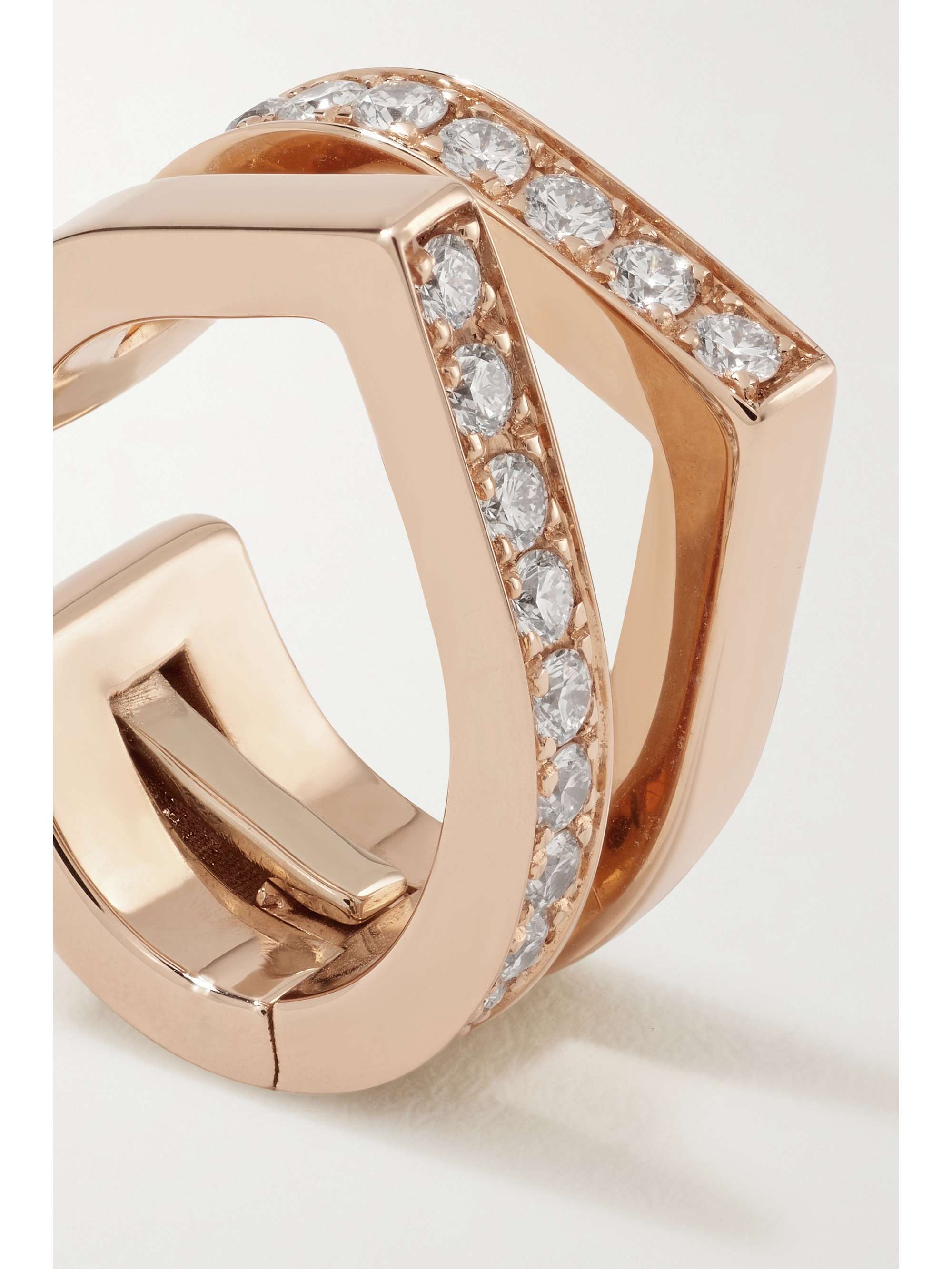 REPOSSI Antifer 18-karat rose gold diamond ear cuff