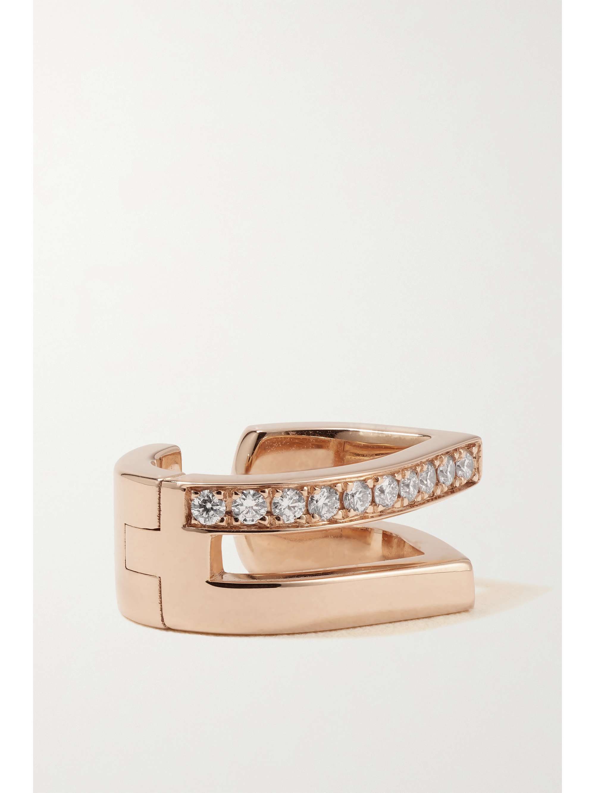 REPOSSI Antifer 18-karat rose gold diamond ear cuff