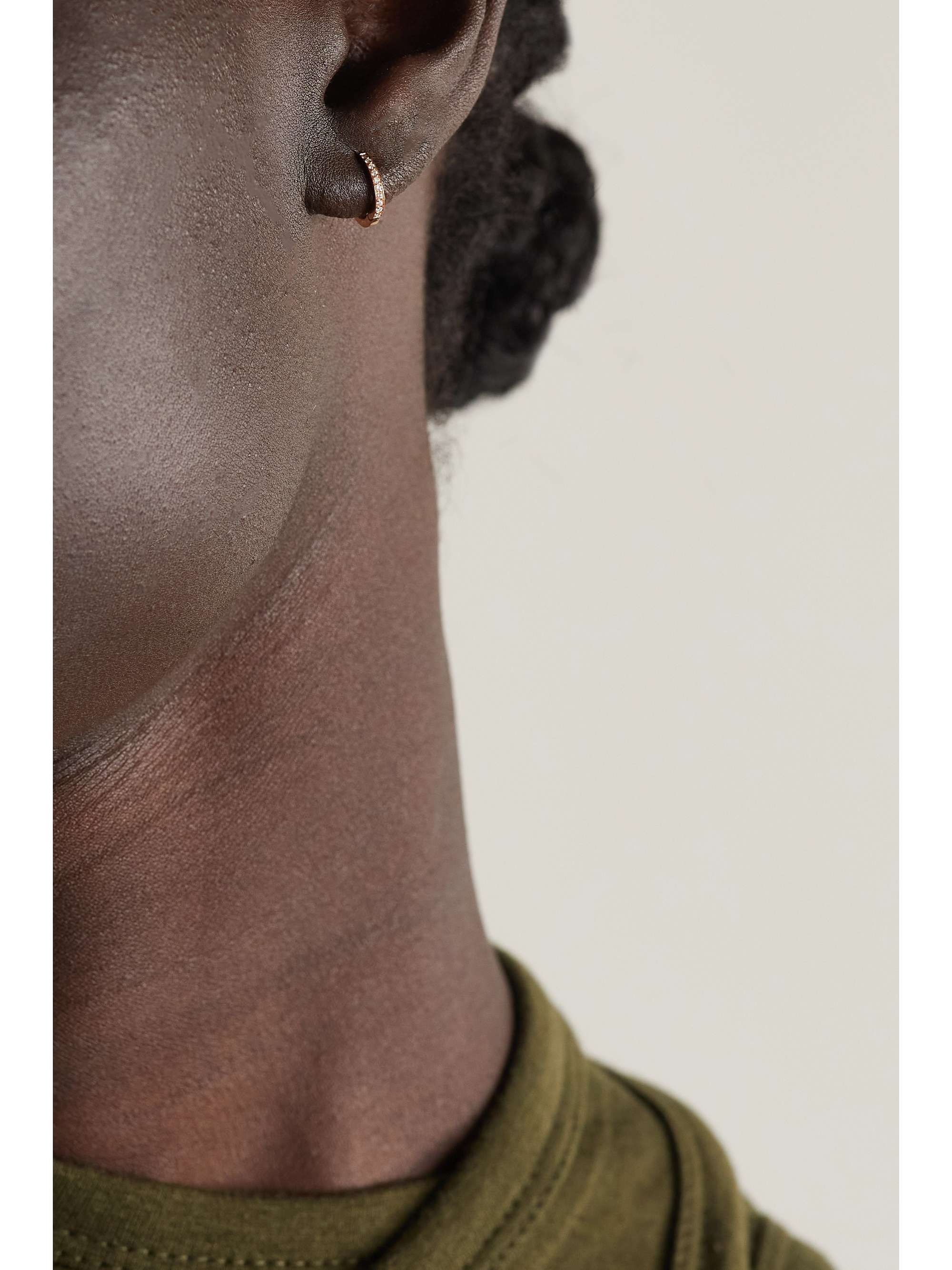 REPOSSI Berbère 18-karat rose gold diamond single earring