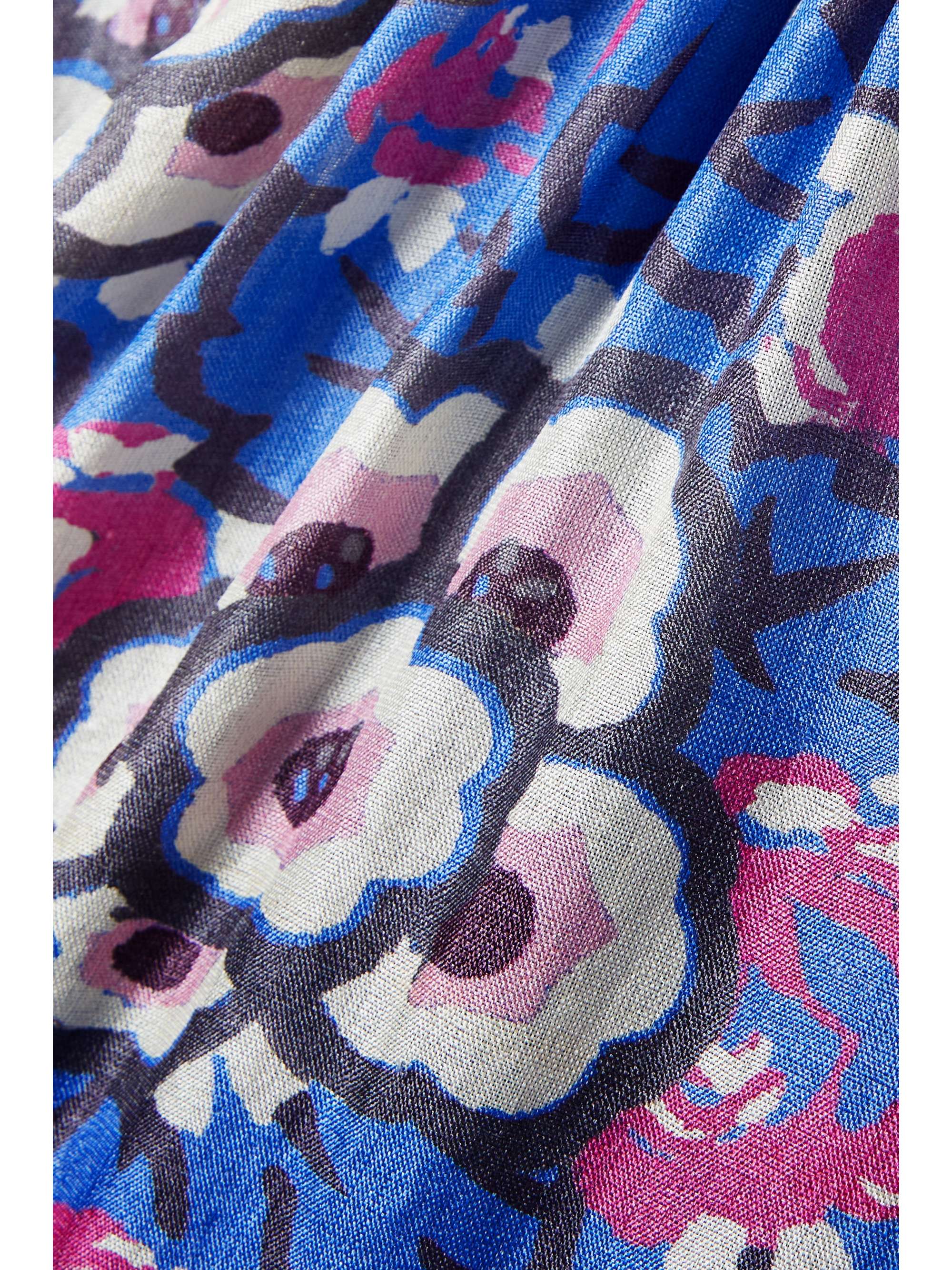 ISABEL MARANT Cilyescott ruffled floral-print silk-organza midi dress