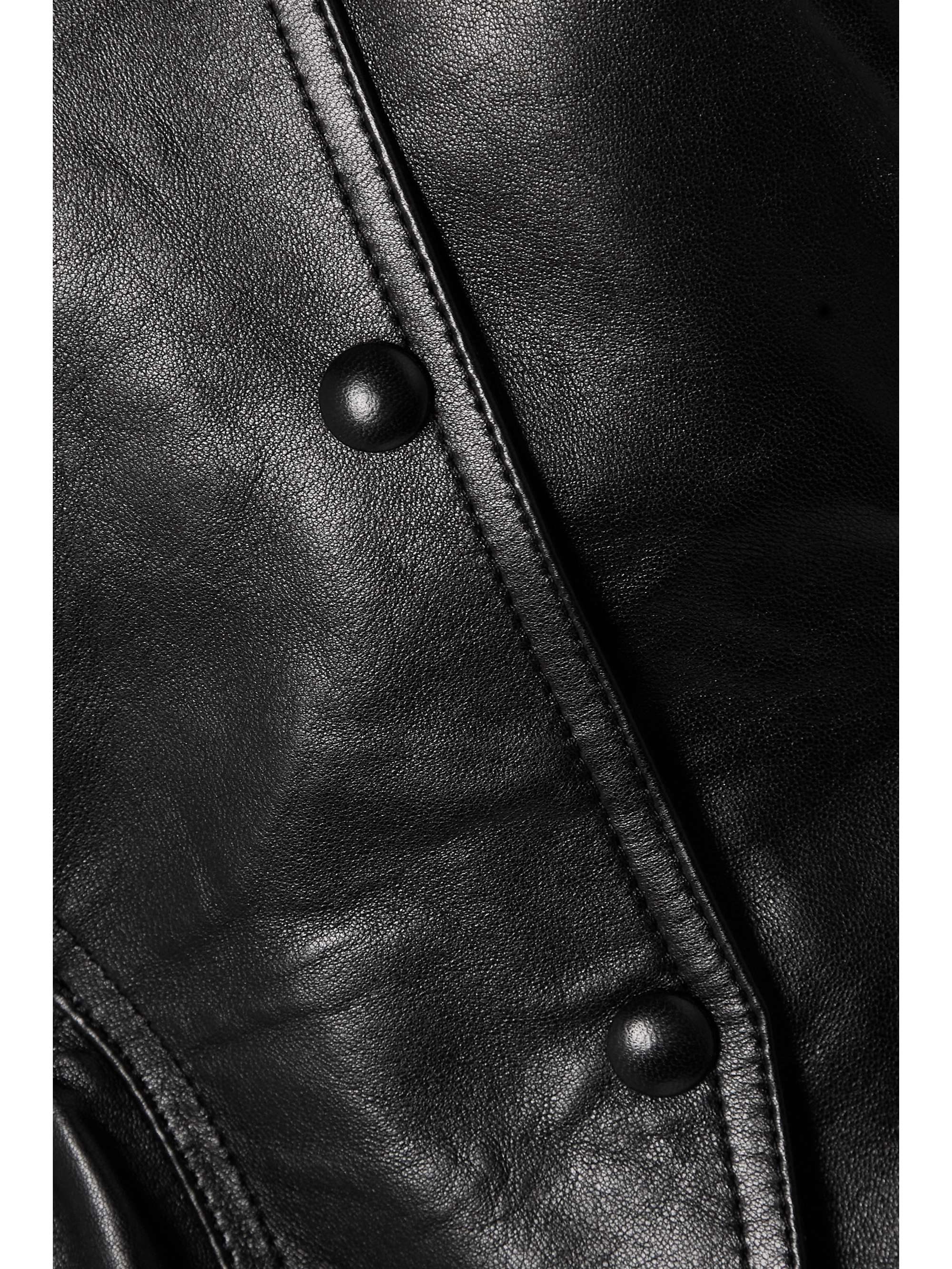 ISABEL MARANT Branson leather jacket