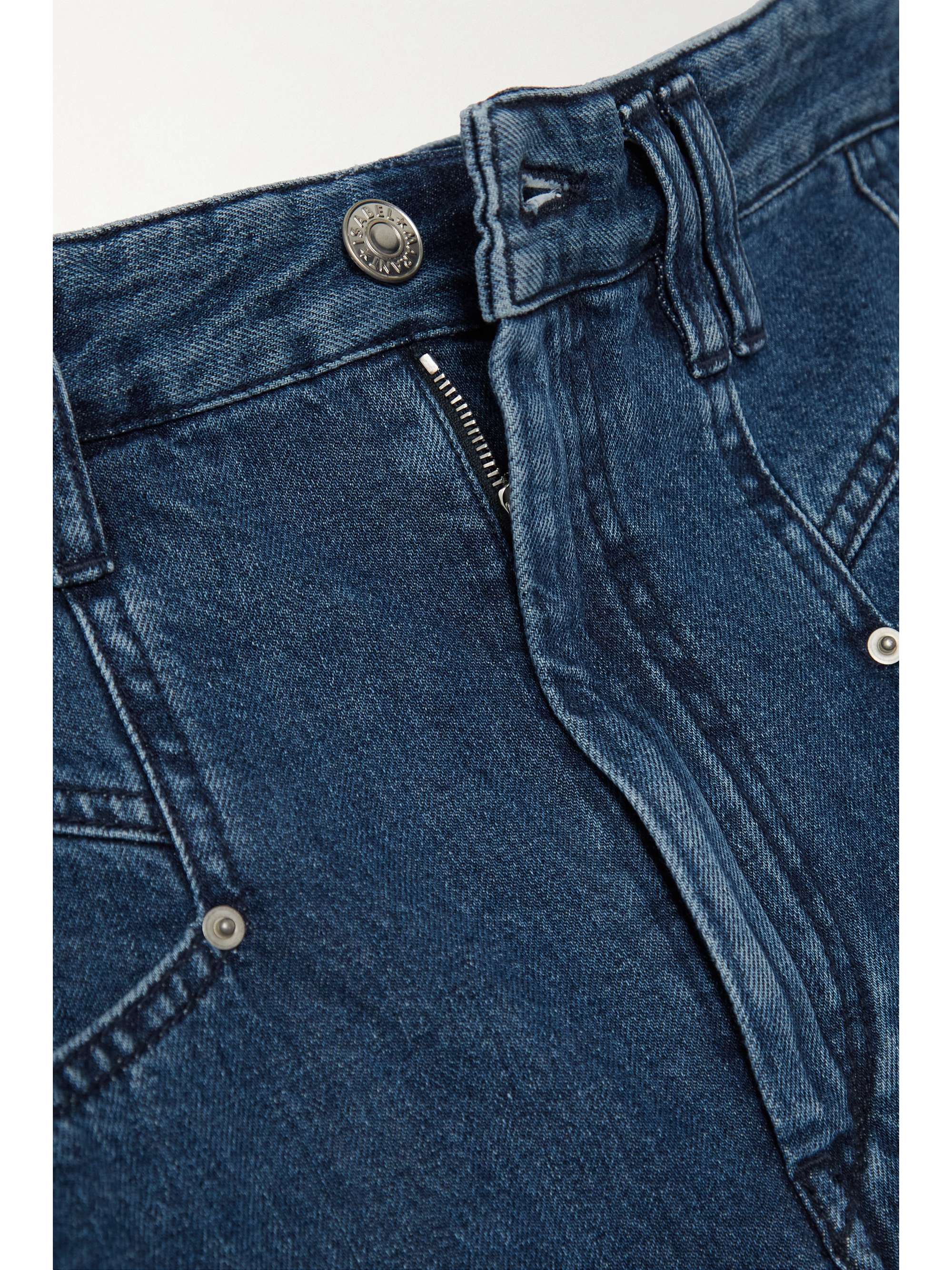 ISABEL MARANT Dipadela high-rise tapered jeans