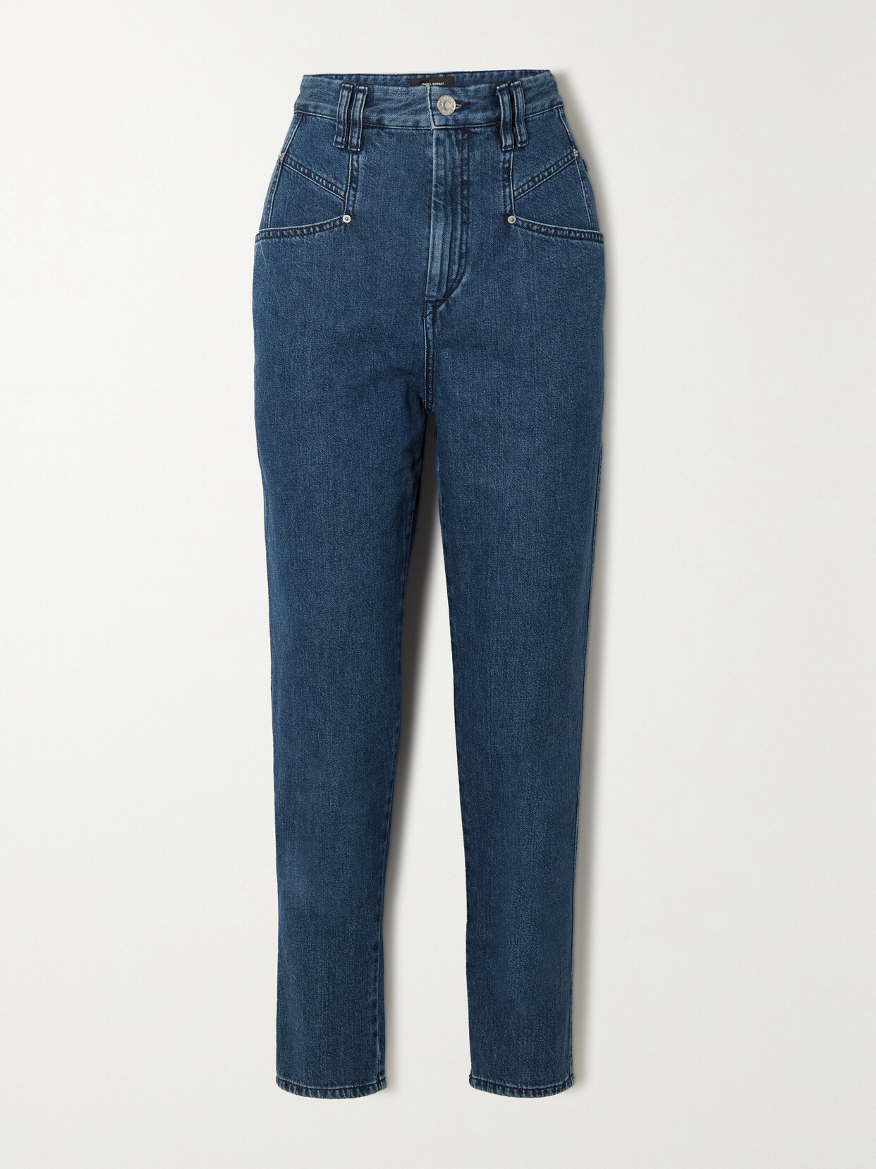 Isabel Marant Dipadela High-rise Tapered Jeans