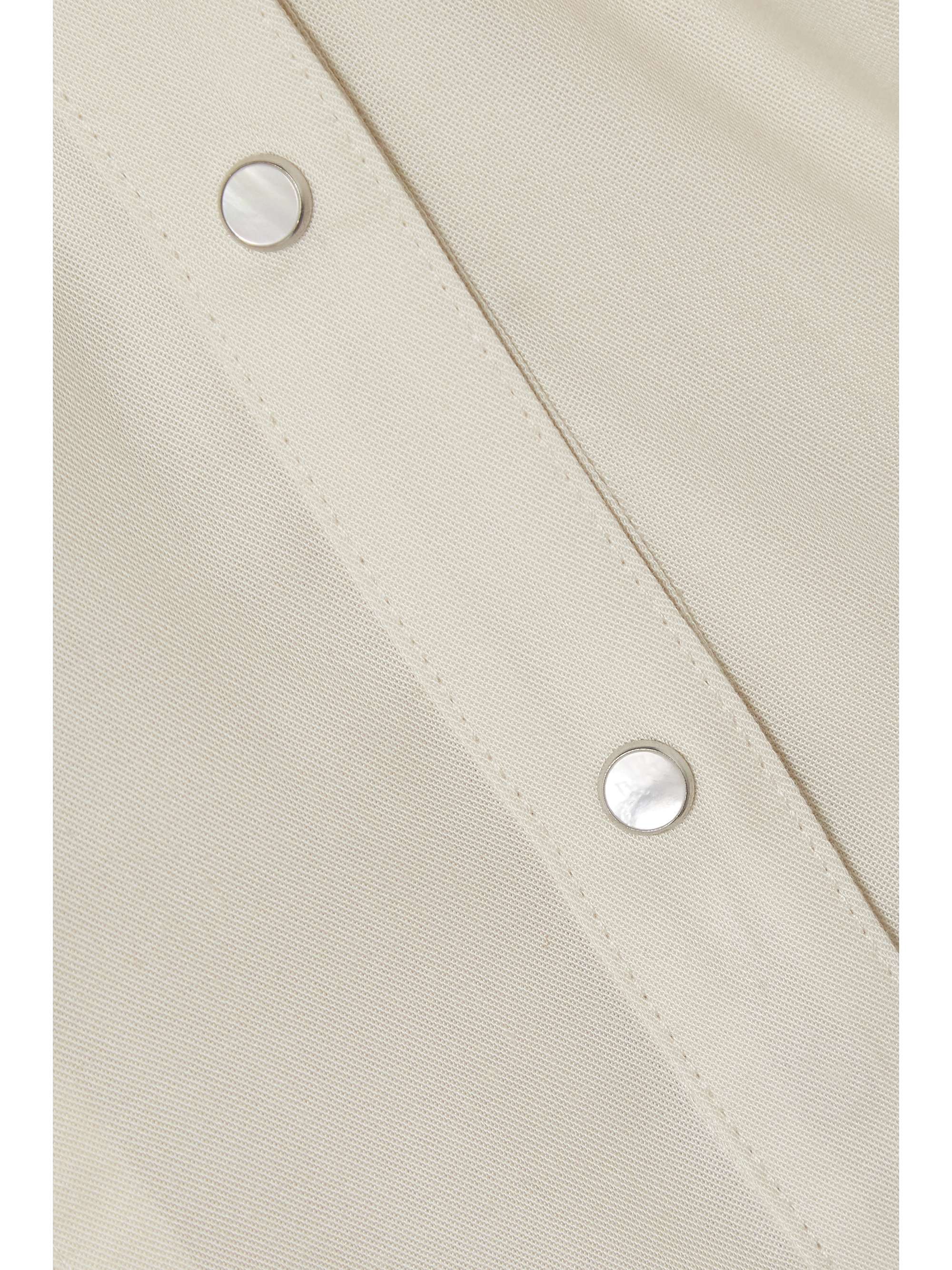 ISABEL MARANT Tonina satin-twill midi shirt dress