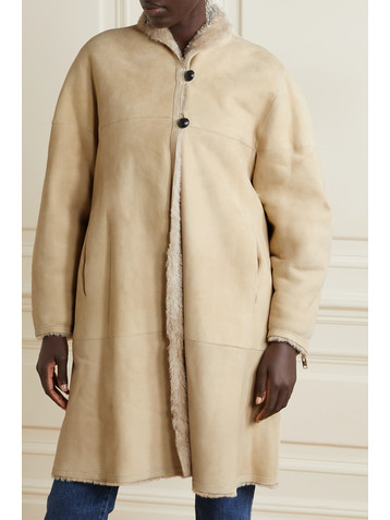 Isabel Marant Abazoe shearling coat