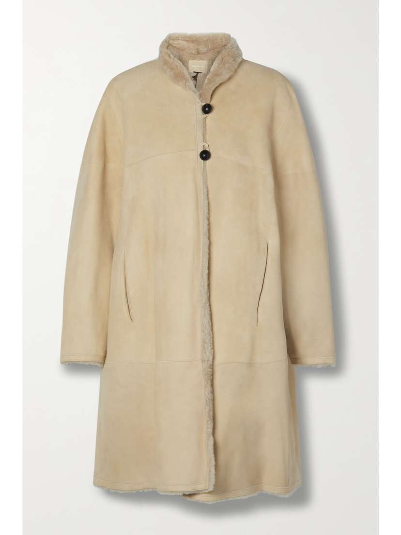 Isabel Marant Abazoe Shearling Coat