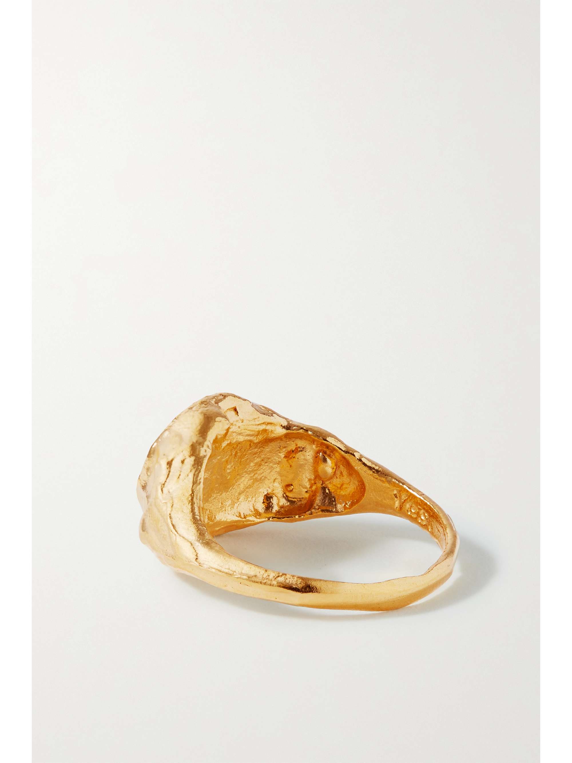 ALIGHIERI Gemini gold-plated ring