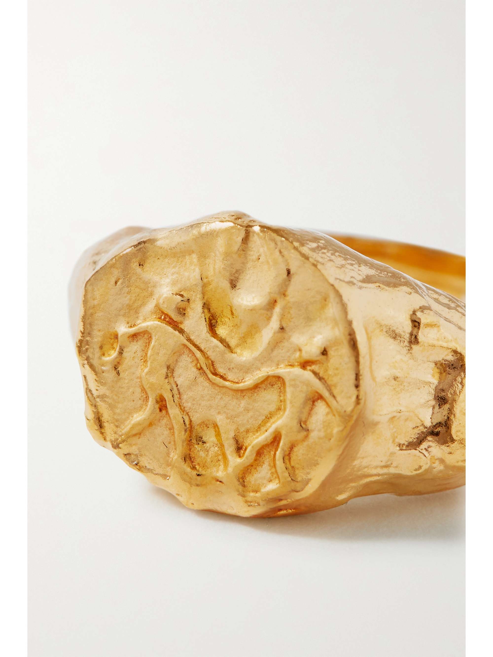 ALIGHIERI Gemini gold-plated ring