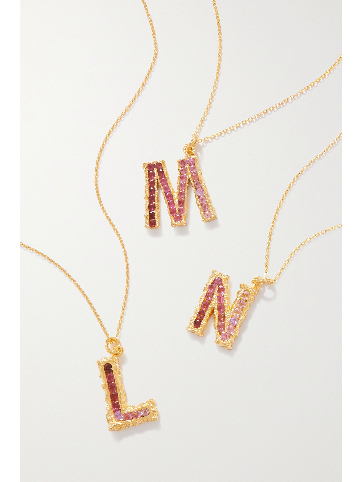 Pacharee Alphabet Gold-plated 