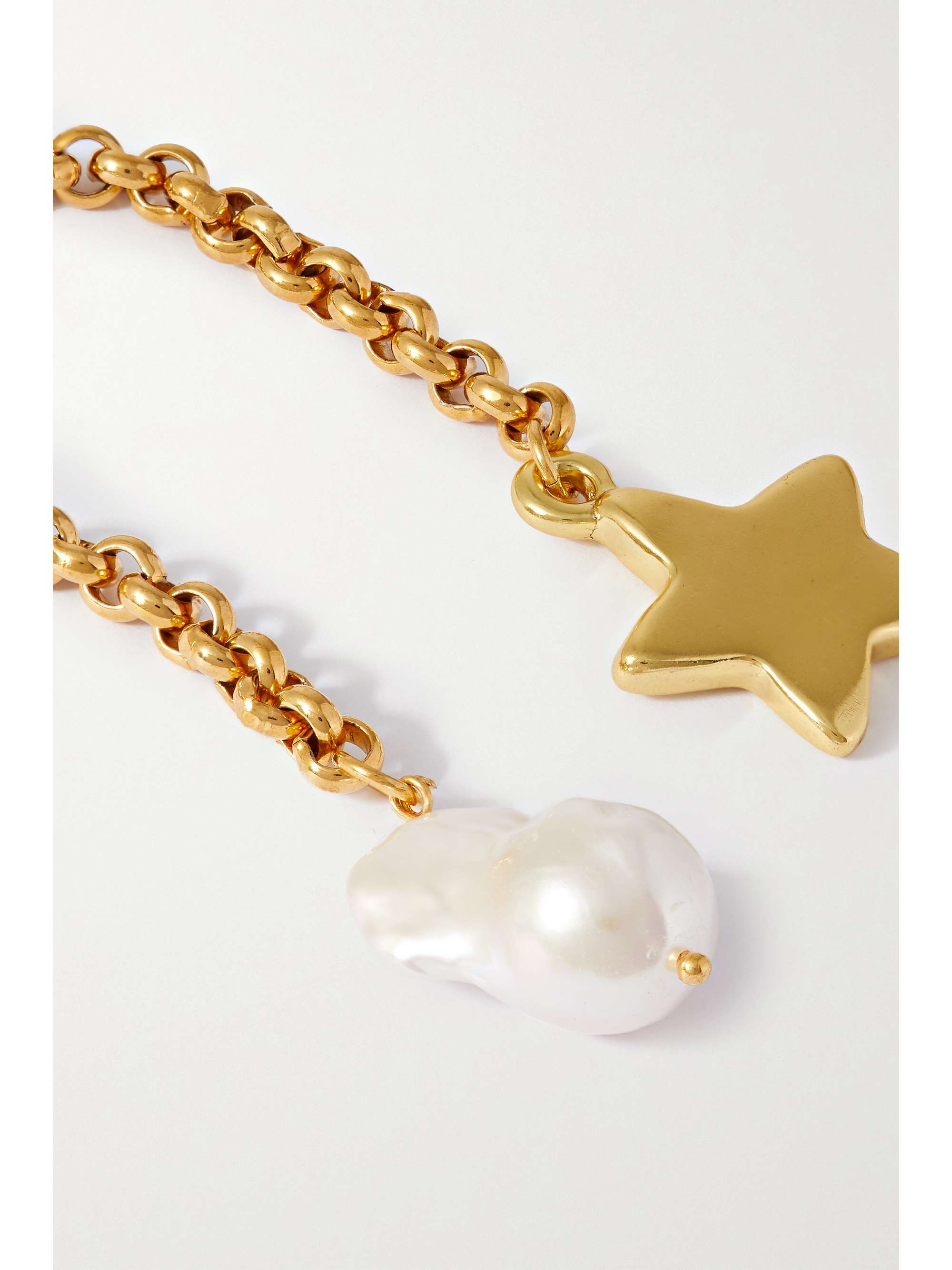 TIMELESS PEARLY Gold-tone pearl necklace