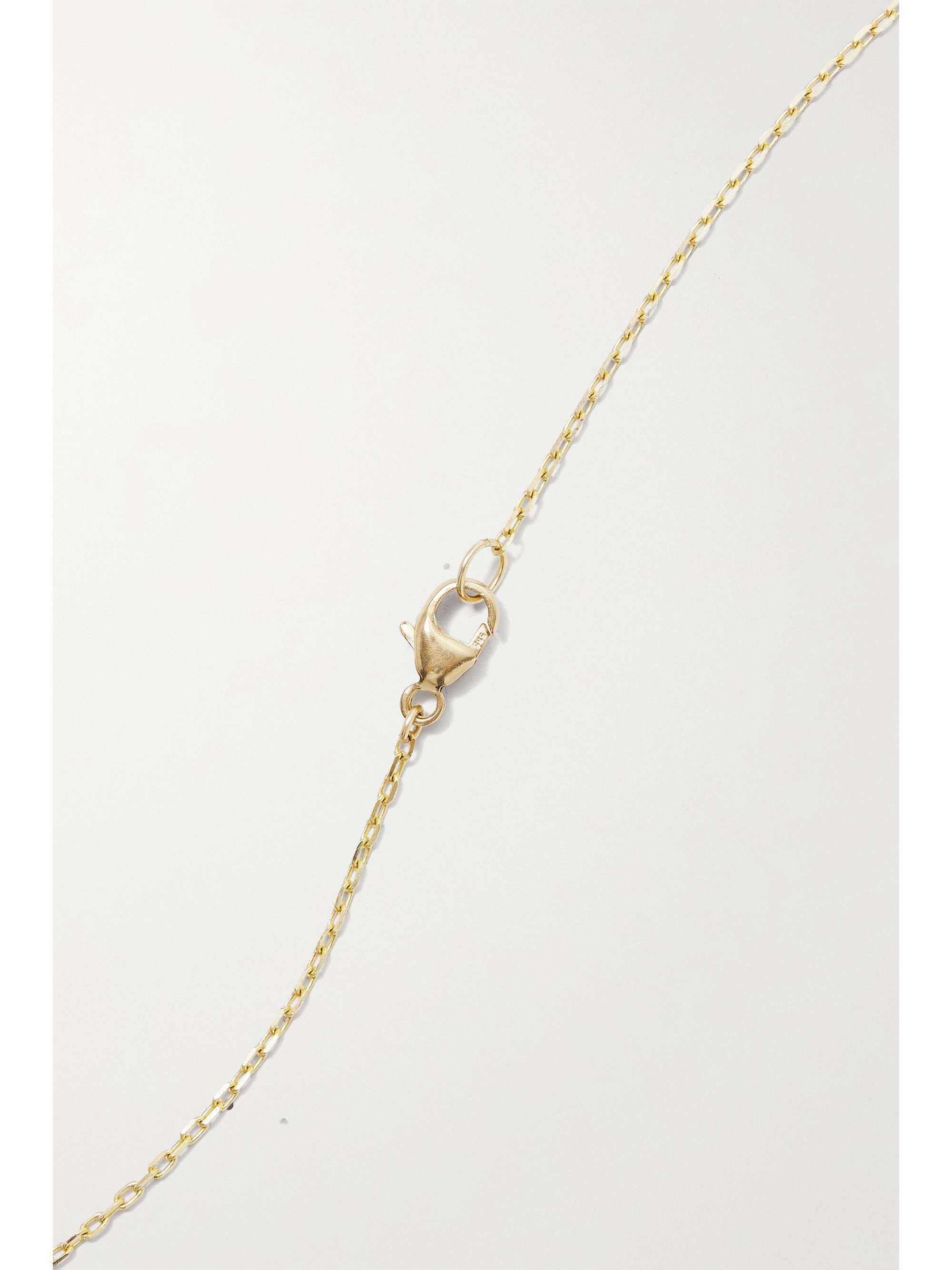 JIA JIA 14-karat gold moonstone necklace