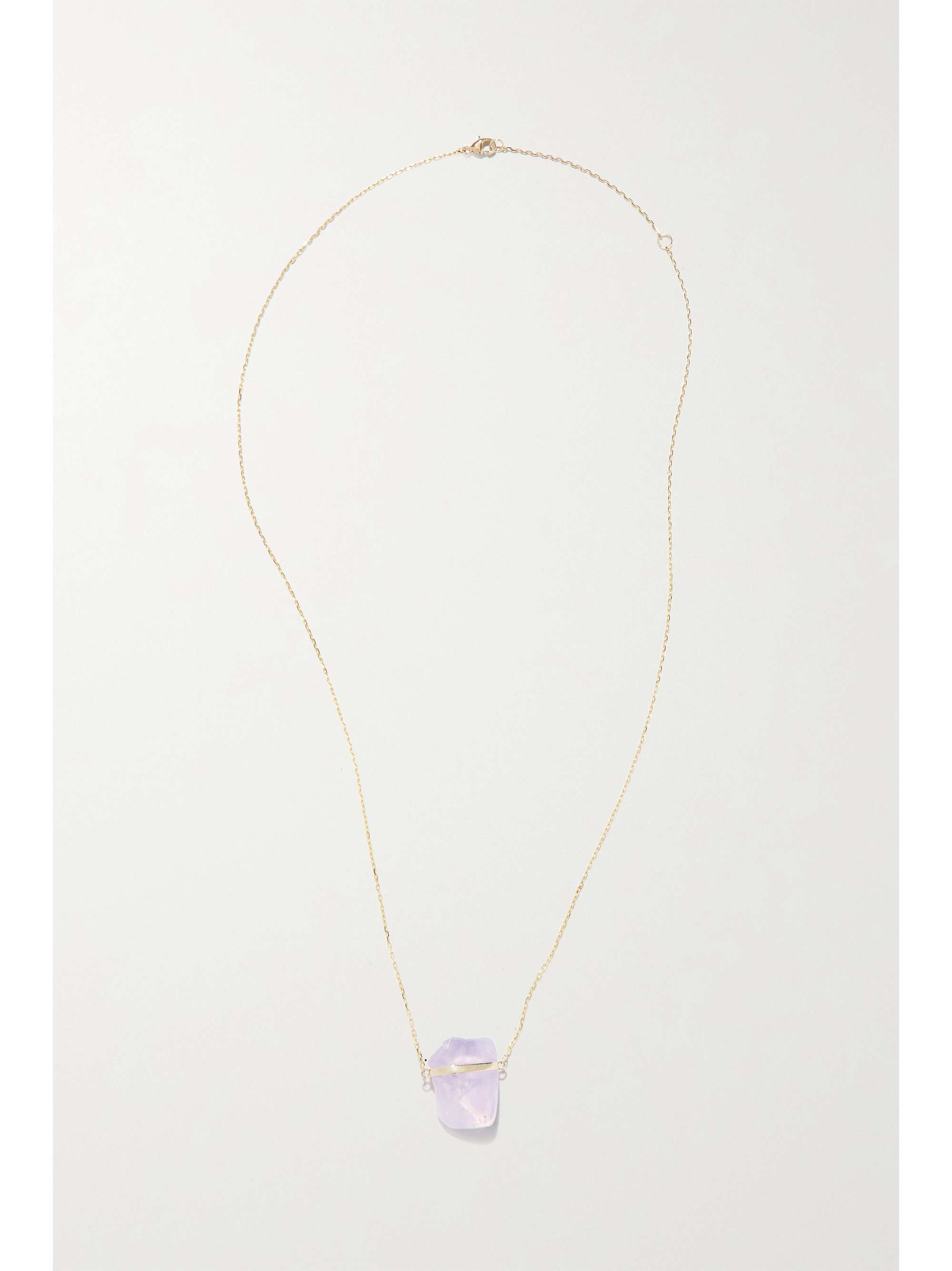JIA JIA 14-karat gold moonstone necklace