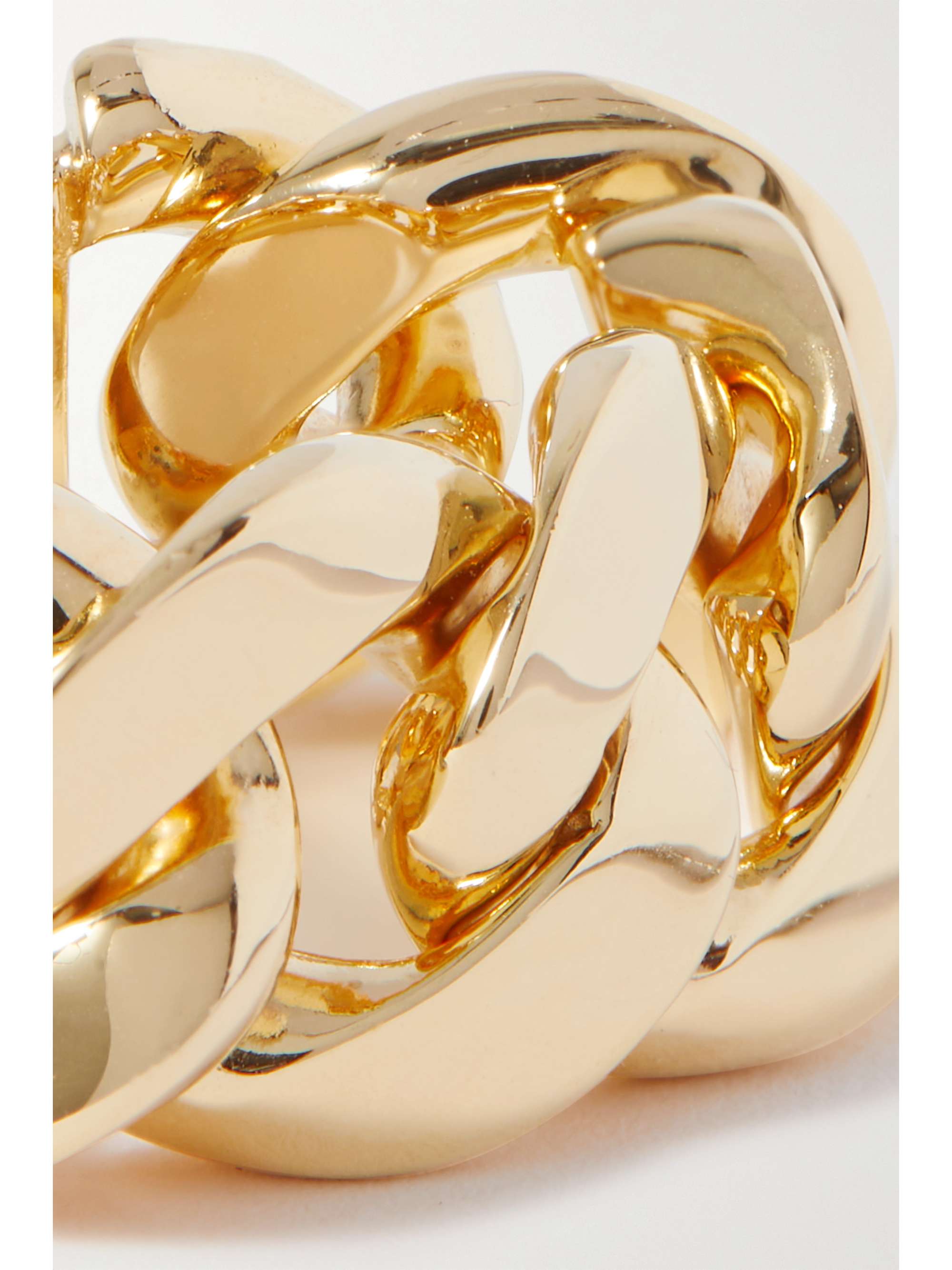 BOTTEGA VENETA Gold-plated ring