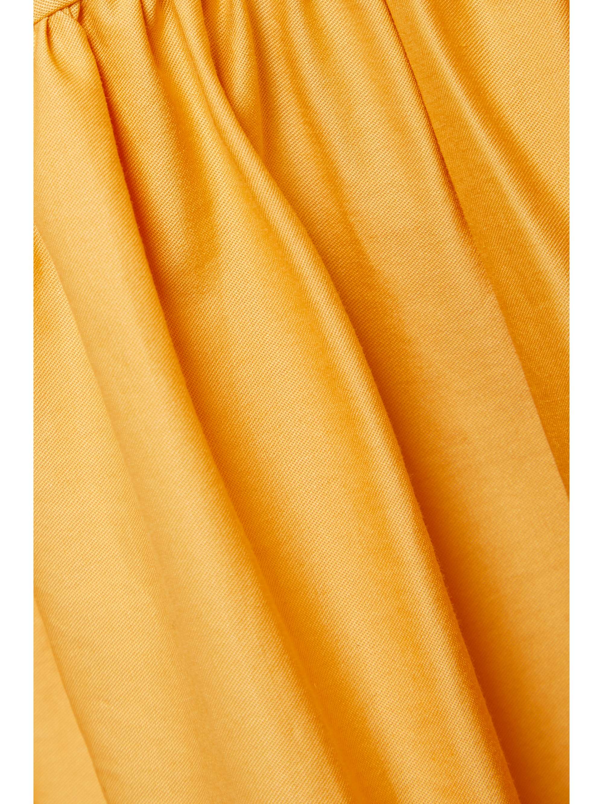 ALÉC Rhodes cutout cotton-blend twill maxi dress