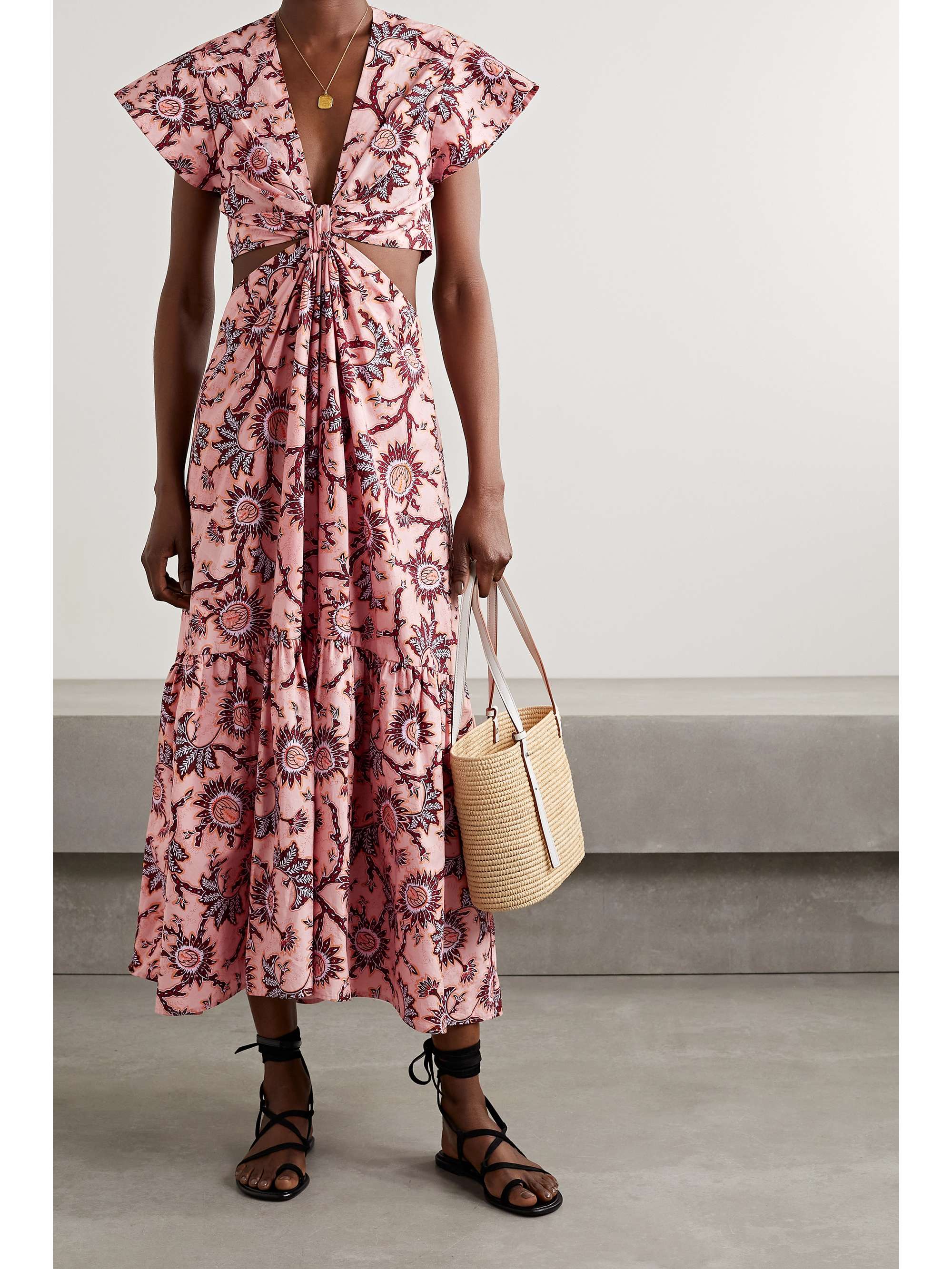 robe popeline de coton