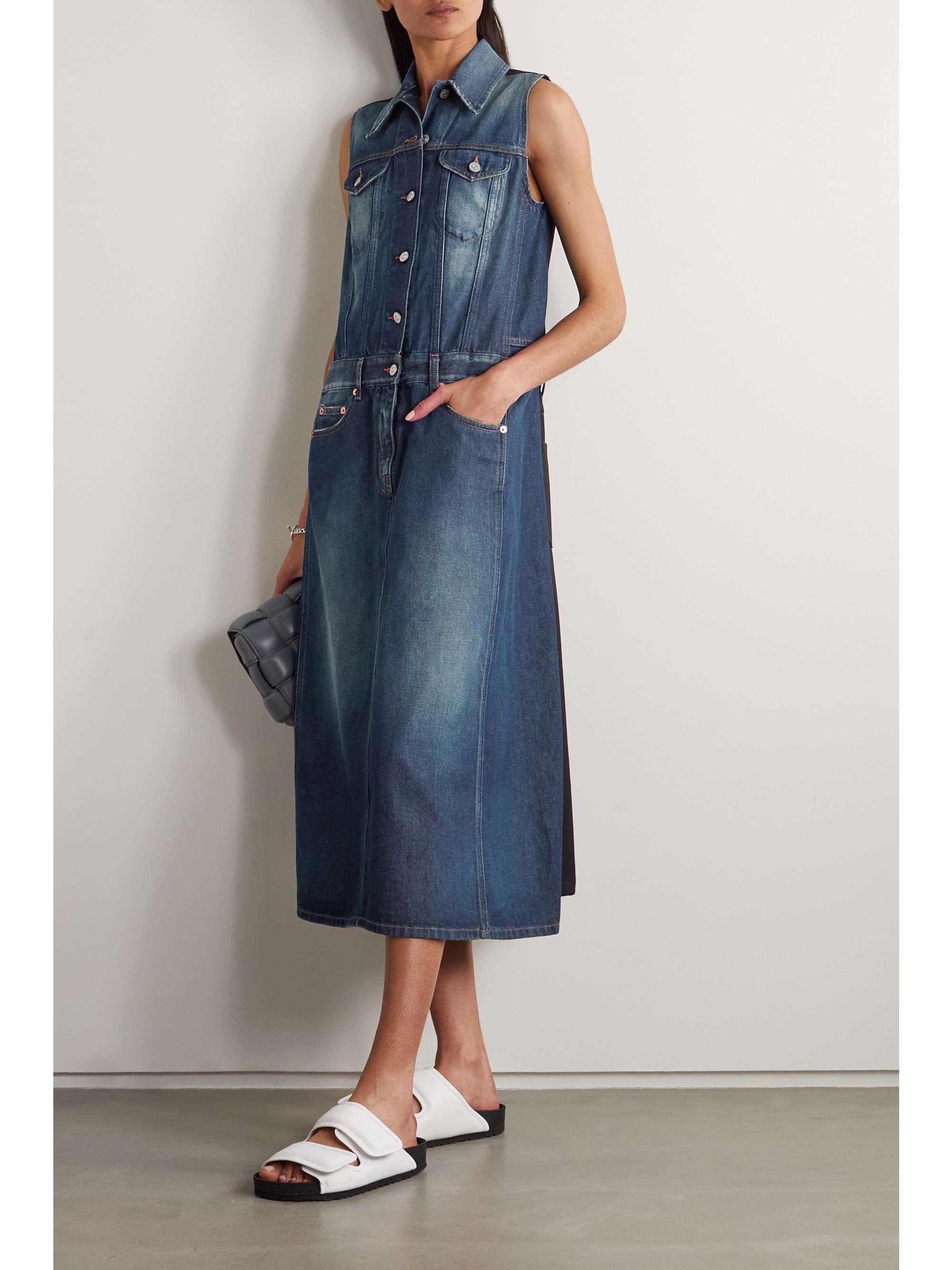 robe jean midi