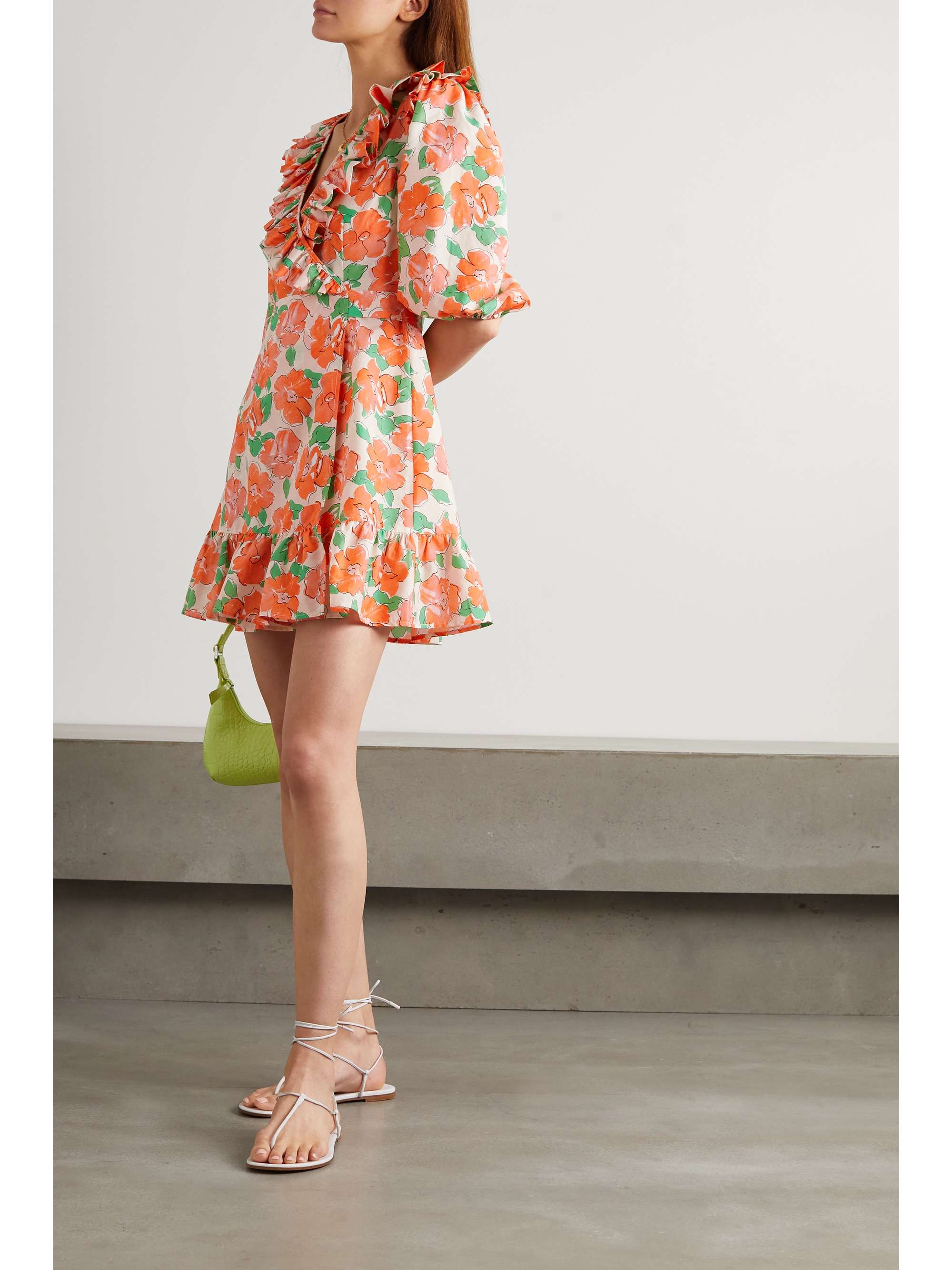 wrap around dress black