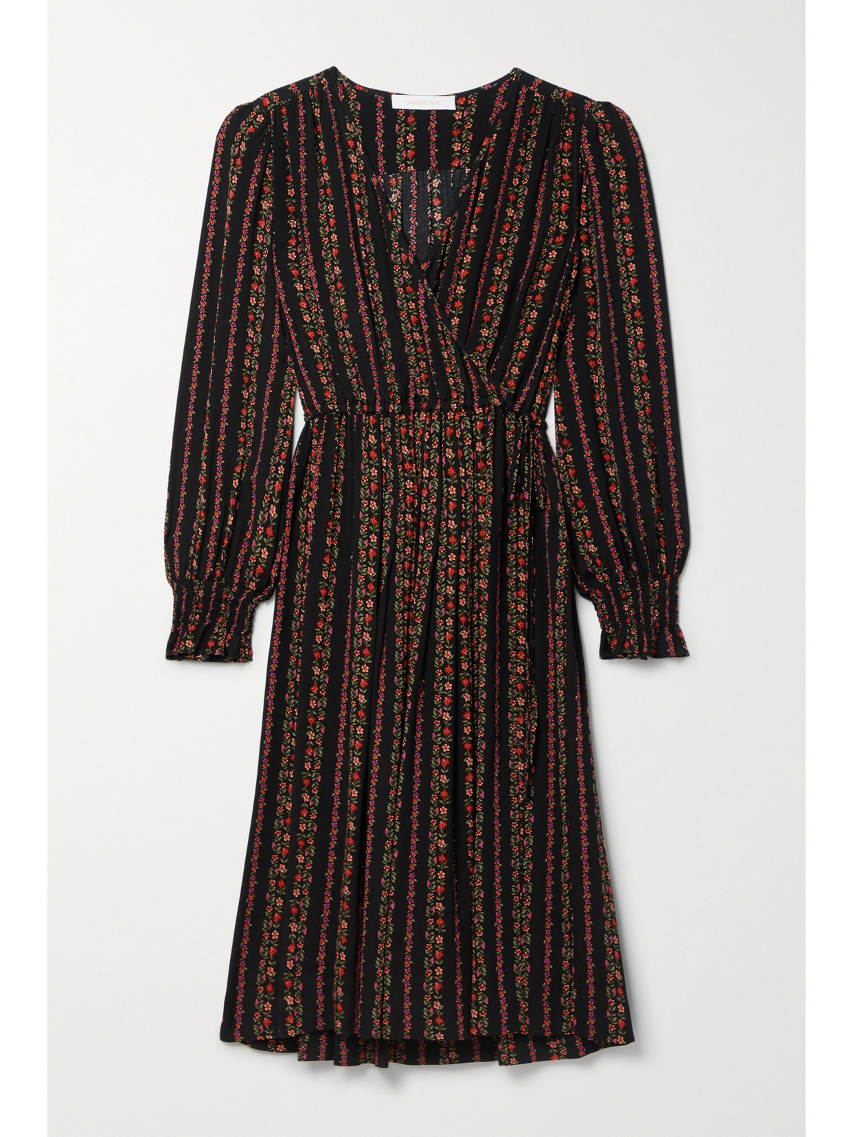 see by chloe midi dress