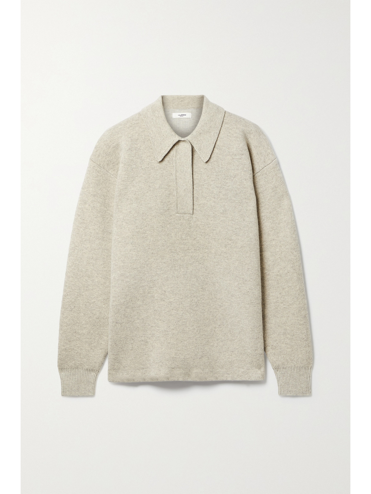 Isabel Marant Étoile Merino Wool-blend Jumper In Beige