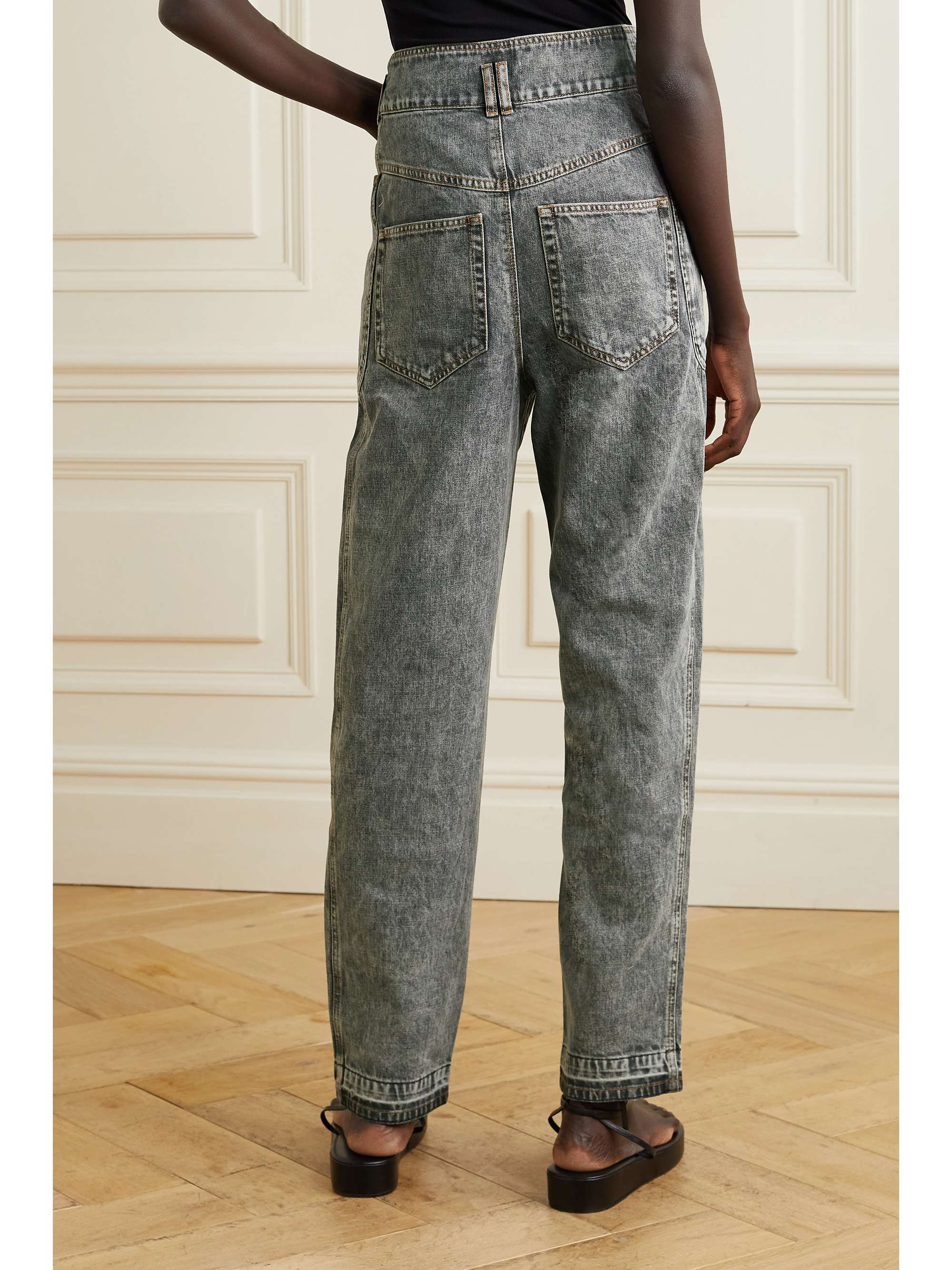 MARANT ÉTOILE Tess high-rise slim boyfriend jeans