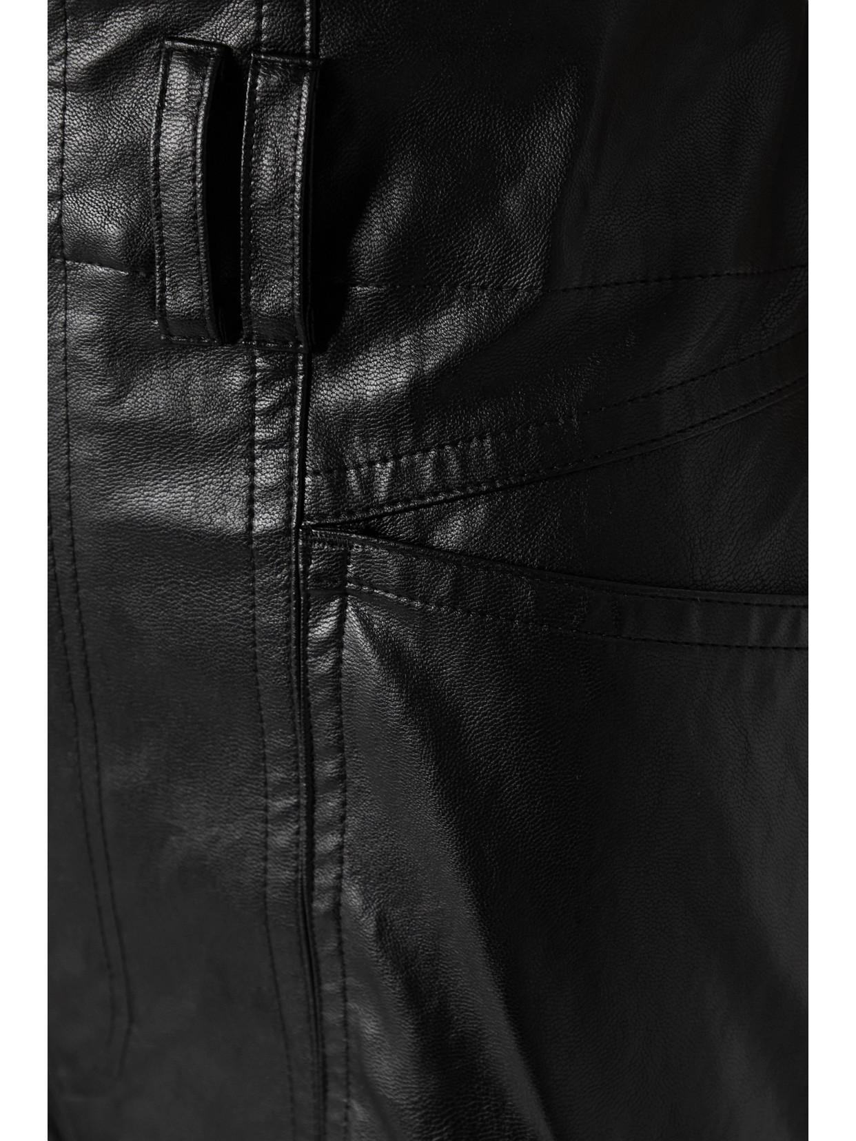 Isabel Marant Étoile Tessini Vegan Leather Straight-leg Pants In Black