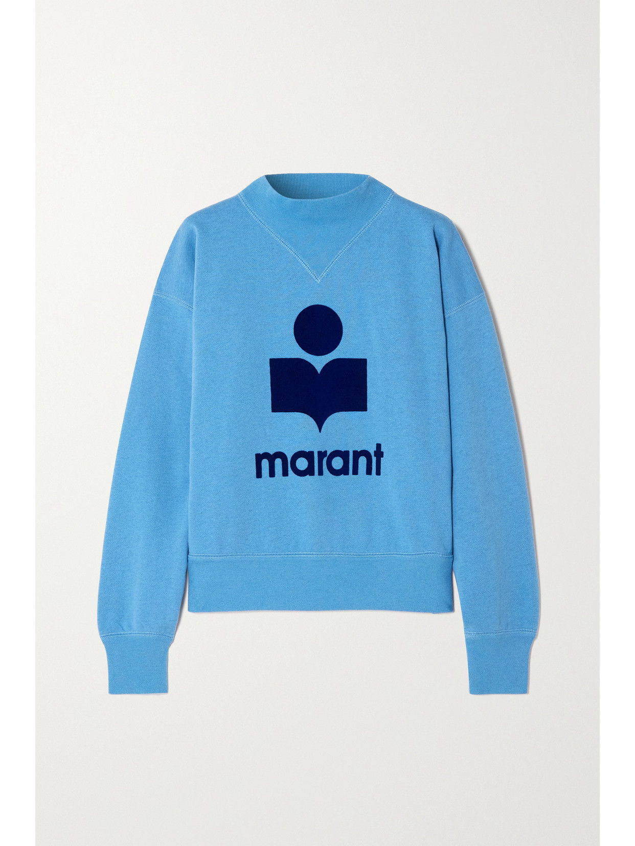 Moby logo jersey sweatshirt