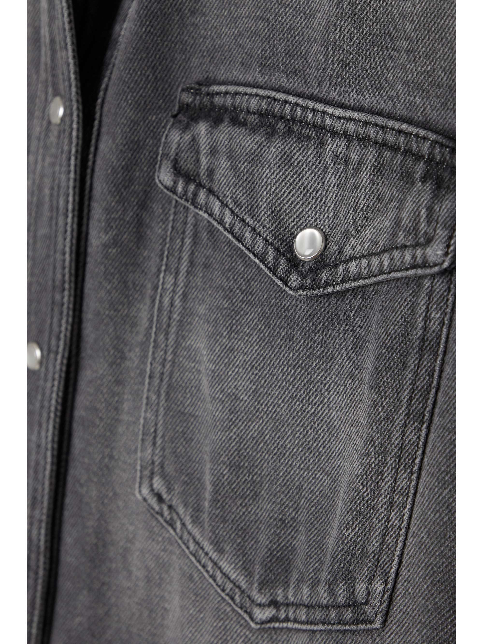 Gray Tania denim shirt | ISABEL MARANT 