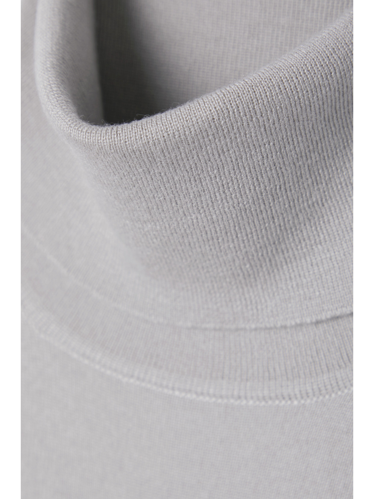 Shop Loro Piana Cashmere Turtleneck Sweater In Gray