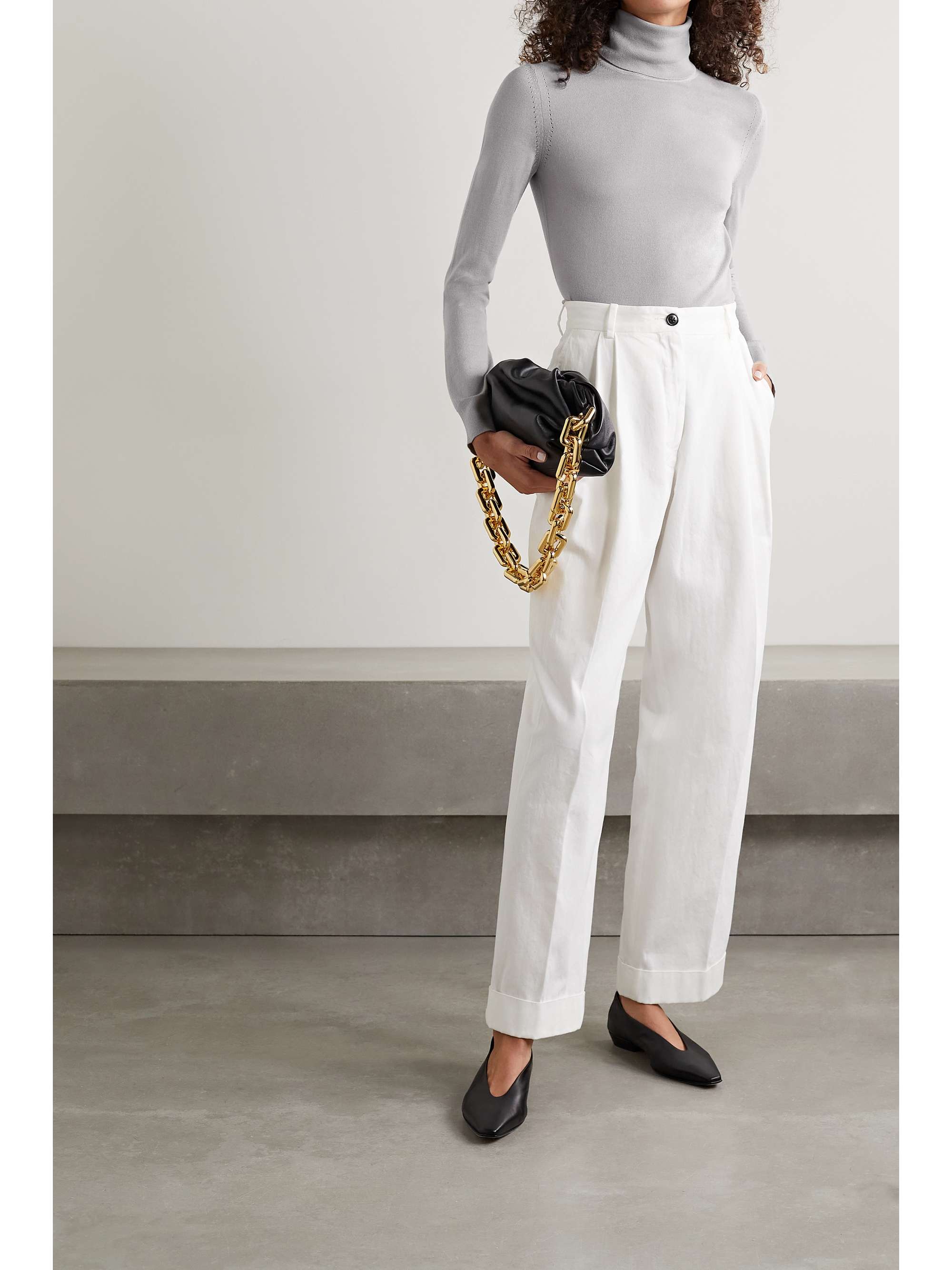 LORO PIANA Cashmere turtleneck sweater
