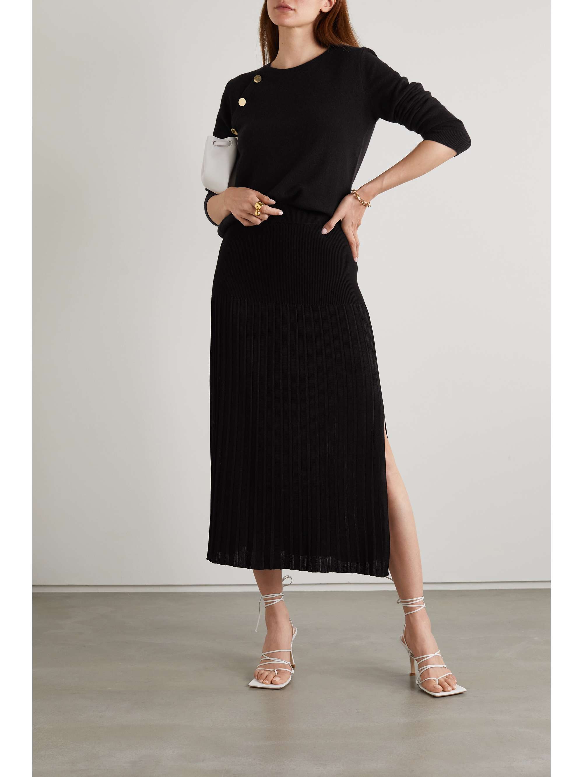 ALTUZARRA Pull en cachemire à boutons Minamoto