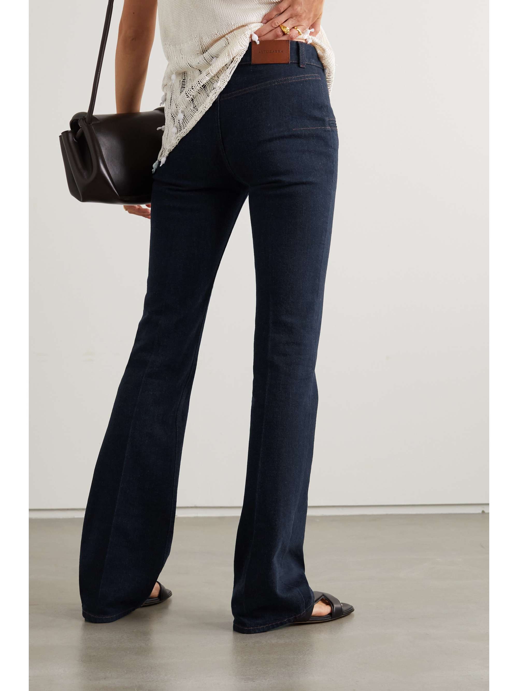 ALTUZARRA Serge high-rise flared jeans