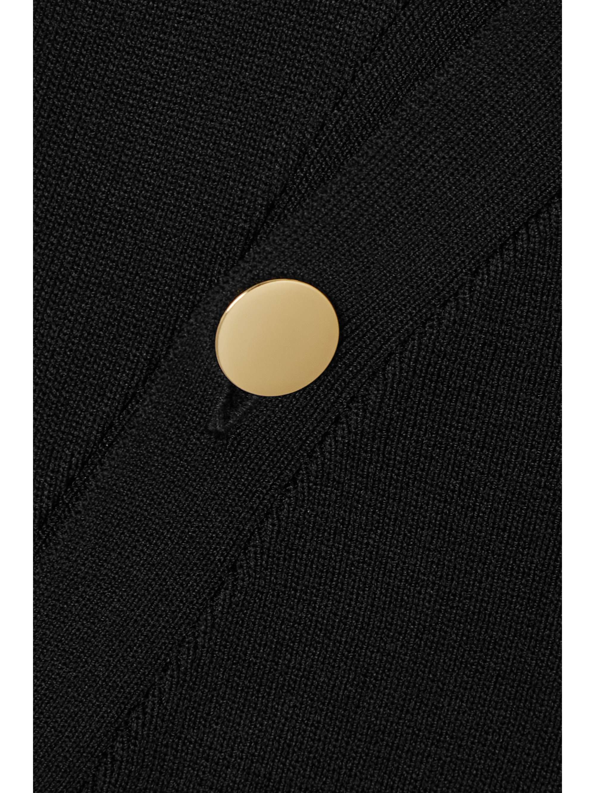 ALTUZARRA Topaz button-detailed ribbed-knit midi dress