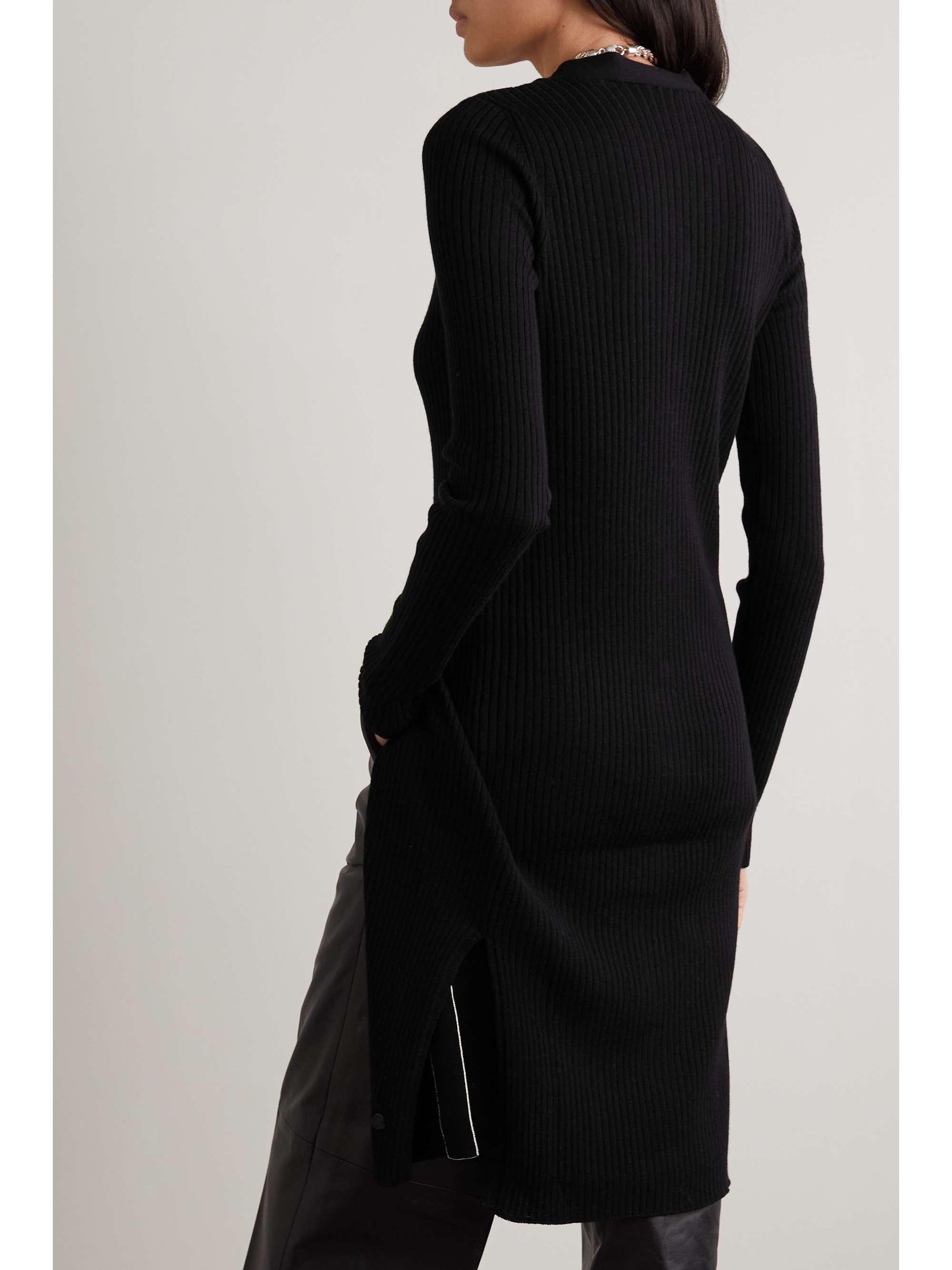 MONCLER GENIUS + 1952 ribbed wool cardigan