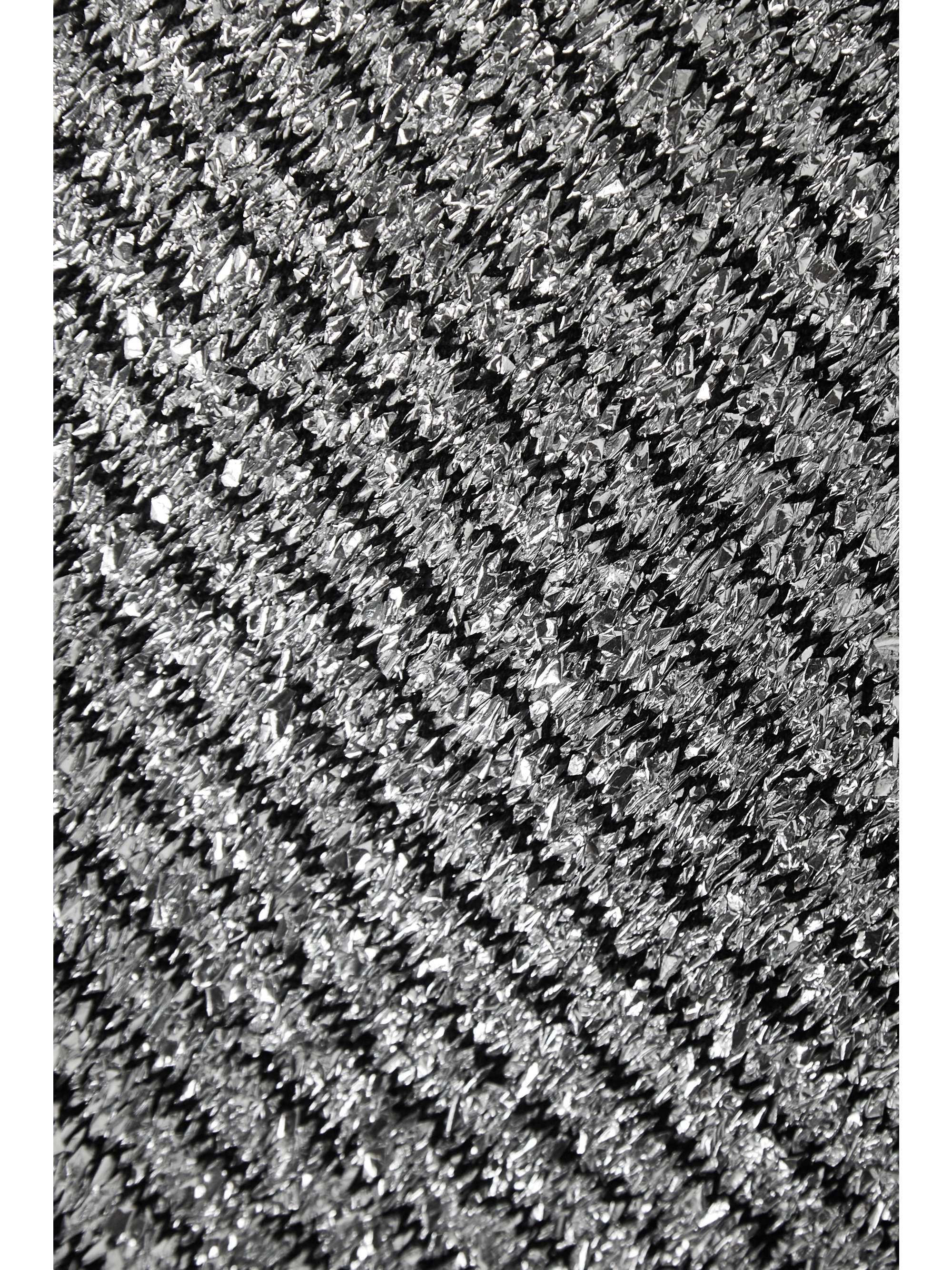 MONCLER GENIUS + 1952 oversized metallic wool-blend turtleneck sweater
