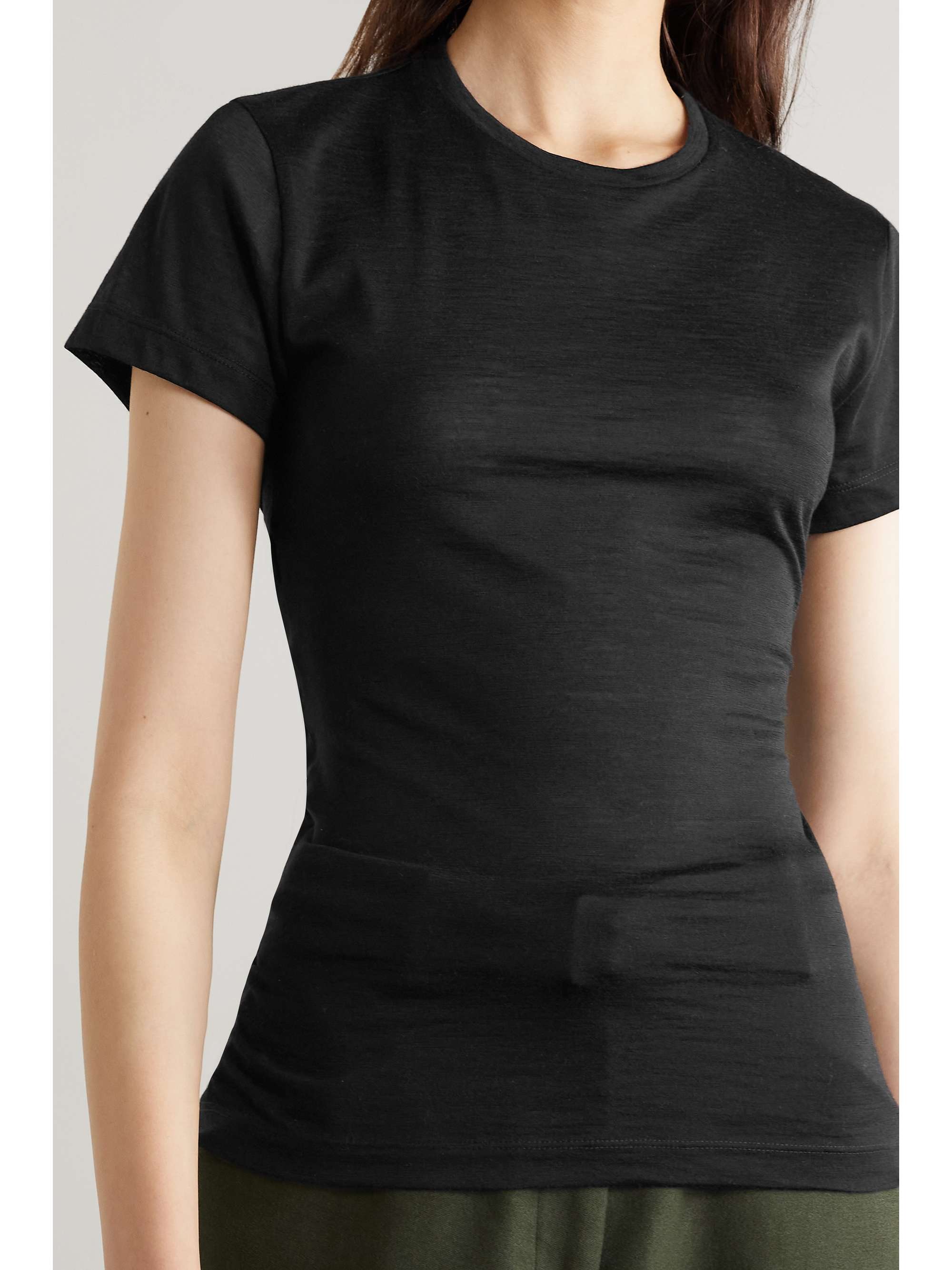 GABRIELA HEARST Marc cutout cashmere T-shirt