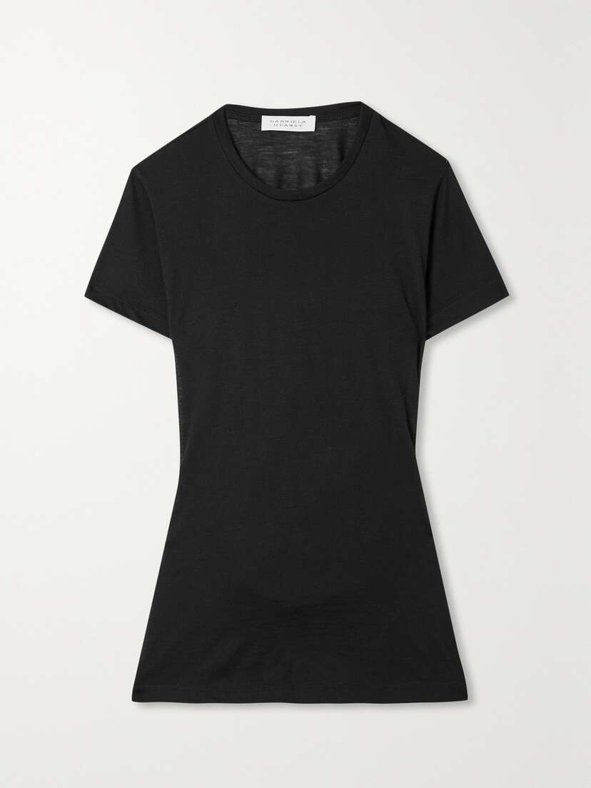 Gabriela Hearst Marc Cutout Cashmere T-shirt - x large