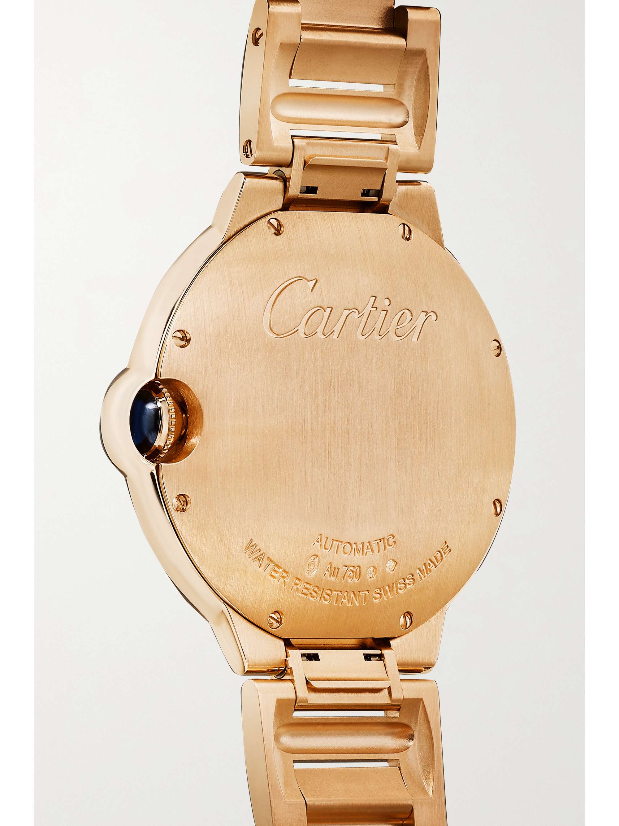 CARTIER Ballon Bleu de Cartier Automatic 40mm 18-karat pink gold and diamond watch
