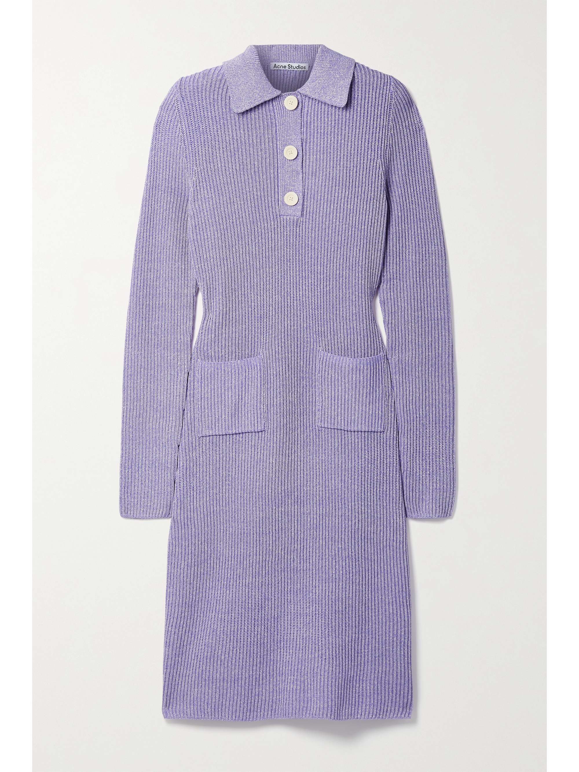 ACNE STUDIOS Ribbed-knit dress
